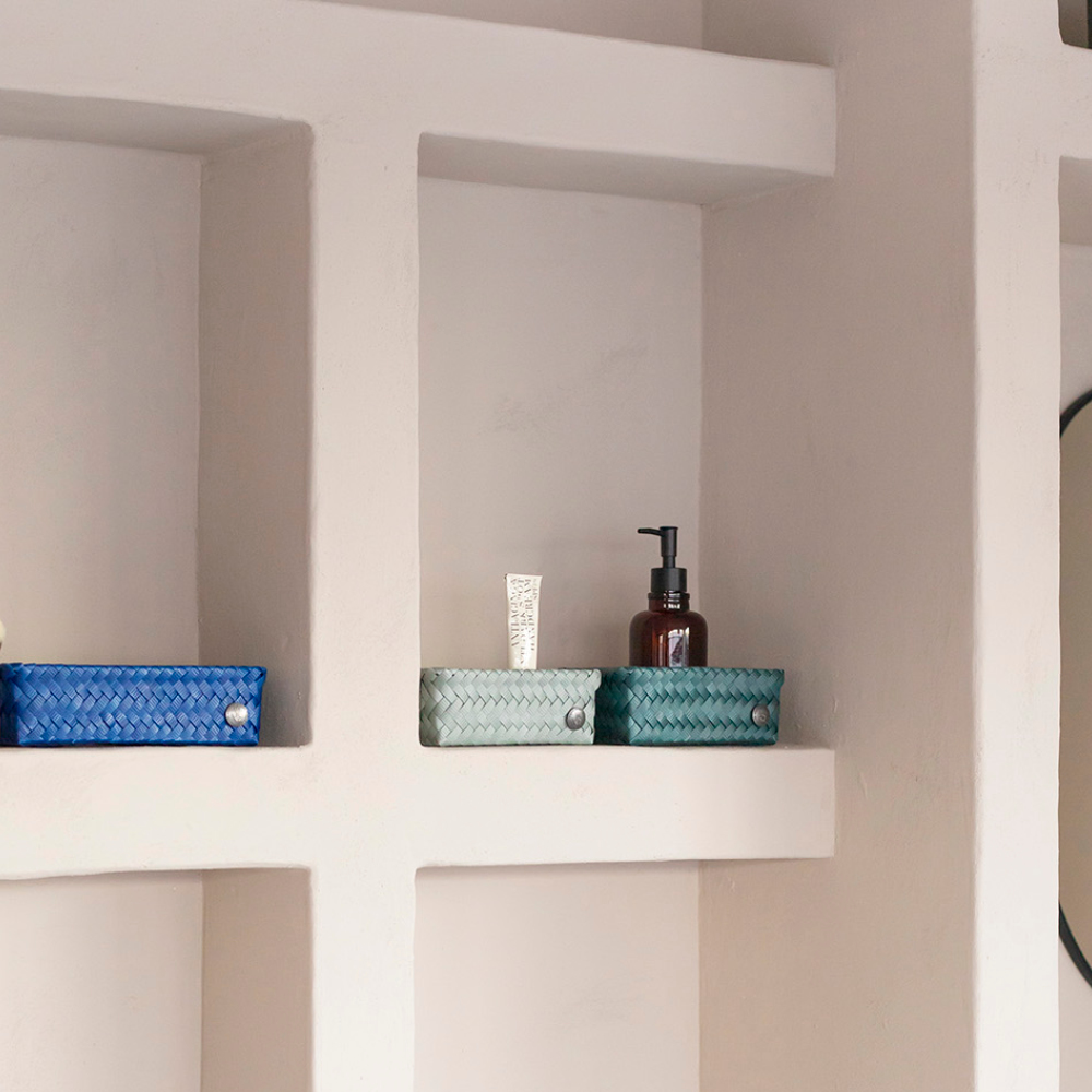 Handed By Fit liten förvaringskorg 18x12x7 cm eucalyptus