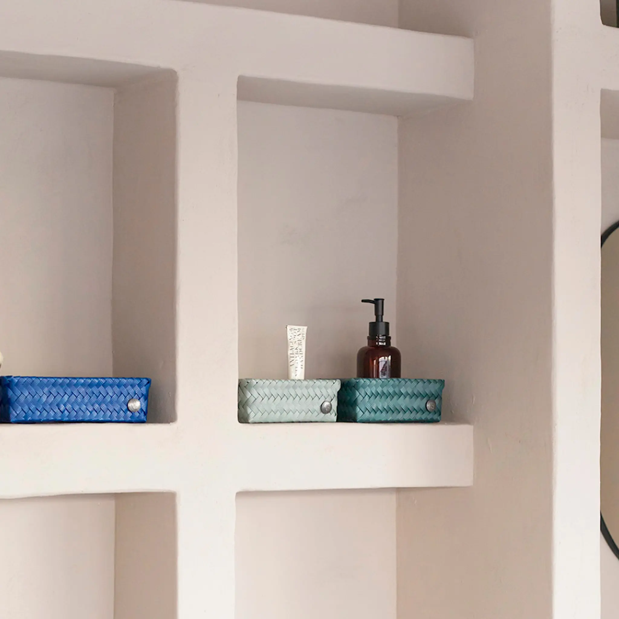 Handed By Fit liten oppbevaringskurv 18x12x7 cm eucalyptus