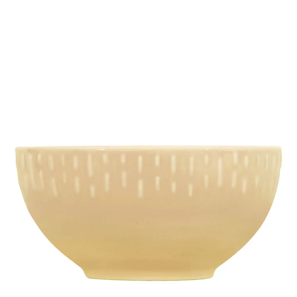 Confetti skål 14 cm mustard