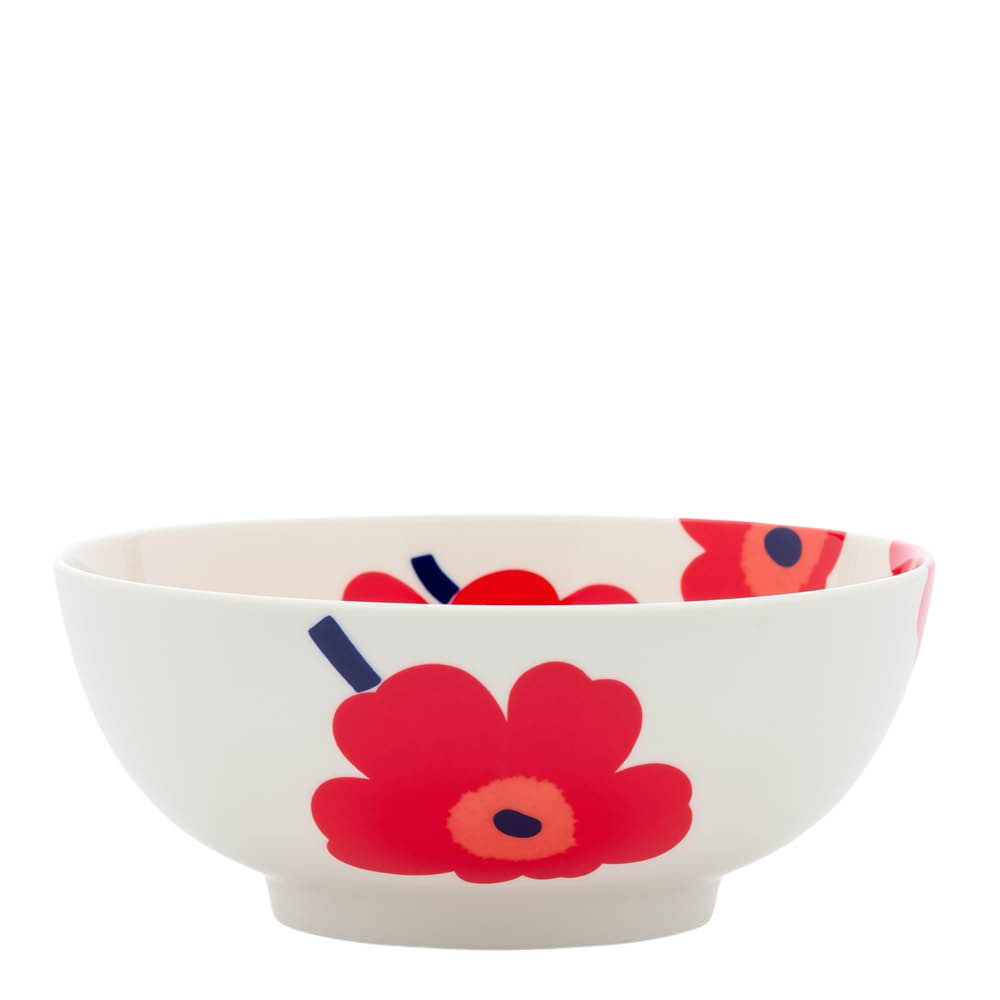 Marimekko Oiva Unikko serveringsskål 1,3 L