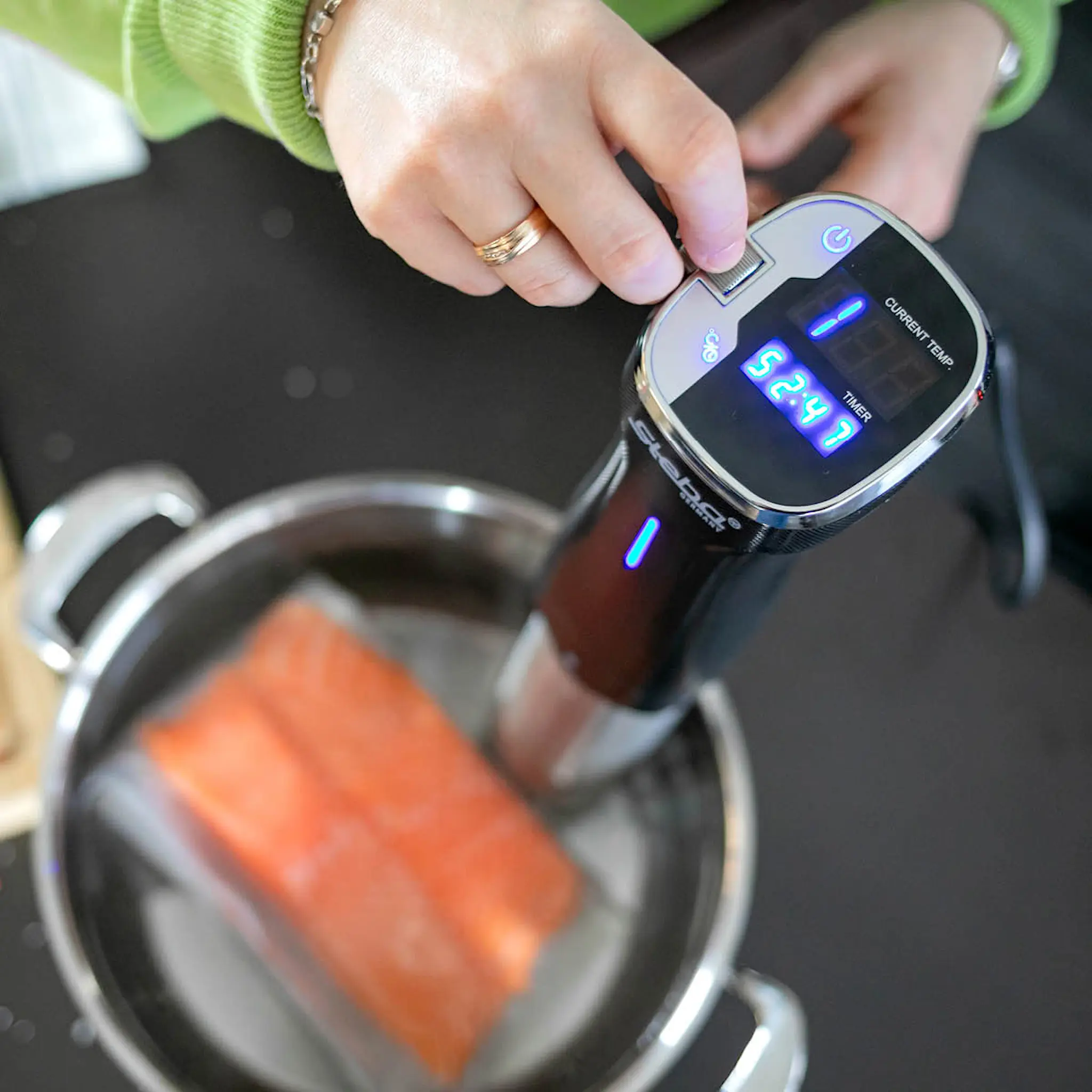 Steba SousVide set med vakuummaskin & tillbehör silver