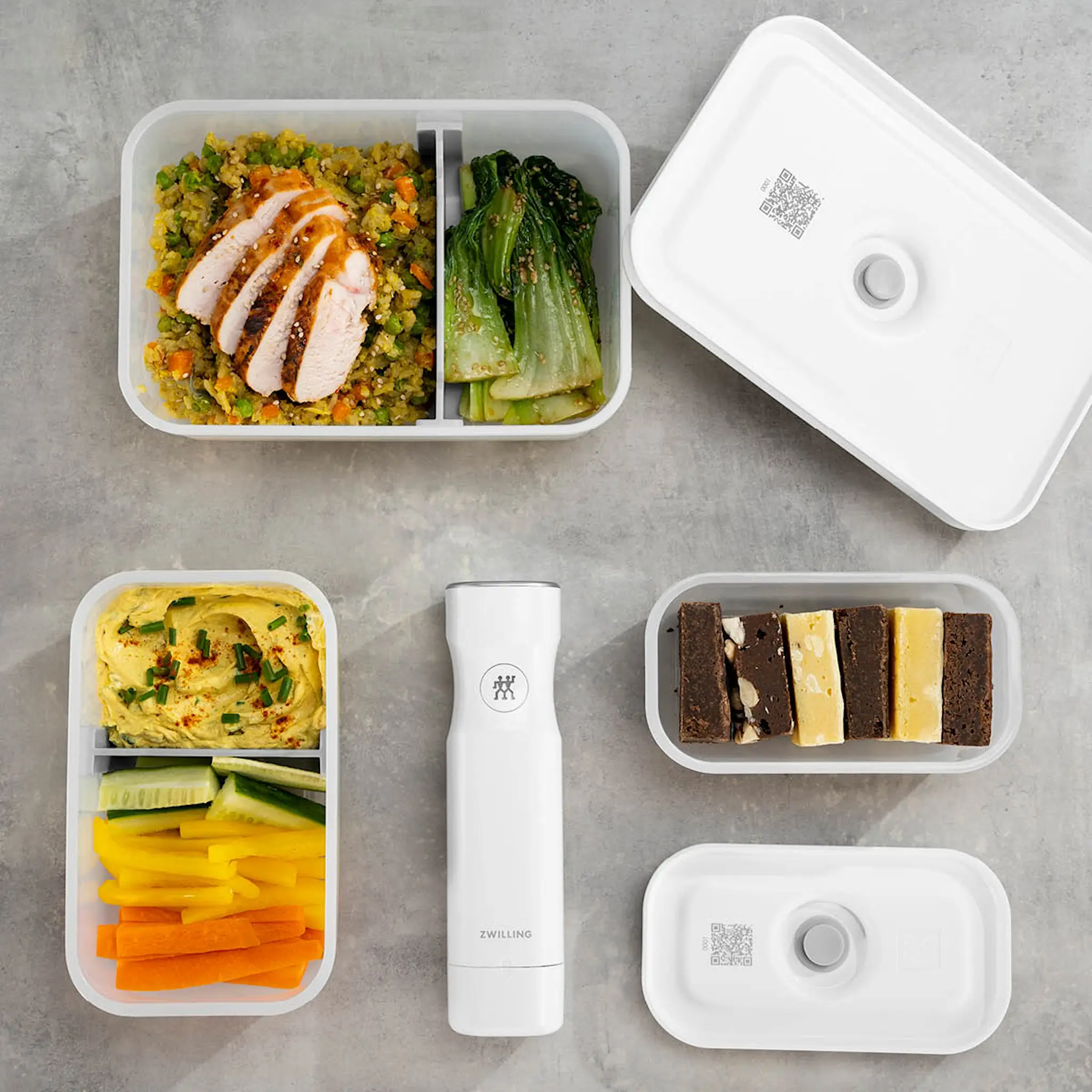 Zwilling Fresh & Save vakuum matlåda L 21,7x14,6 cm