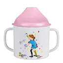 Pippi Långstrump pipmugg 18 cl Födelsedag vit