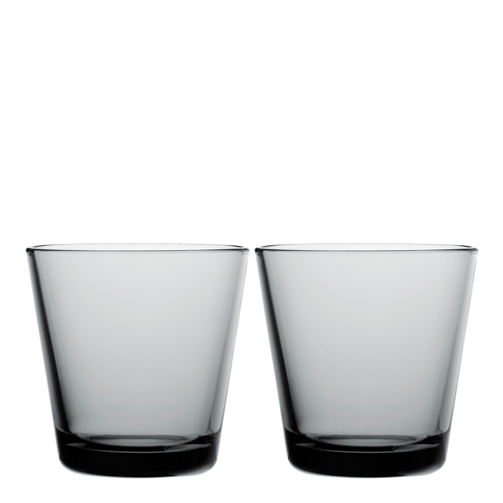 iittala Kartio glas 21 cl 2-pack grå