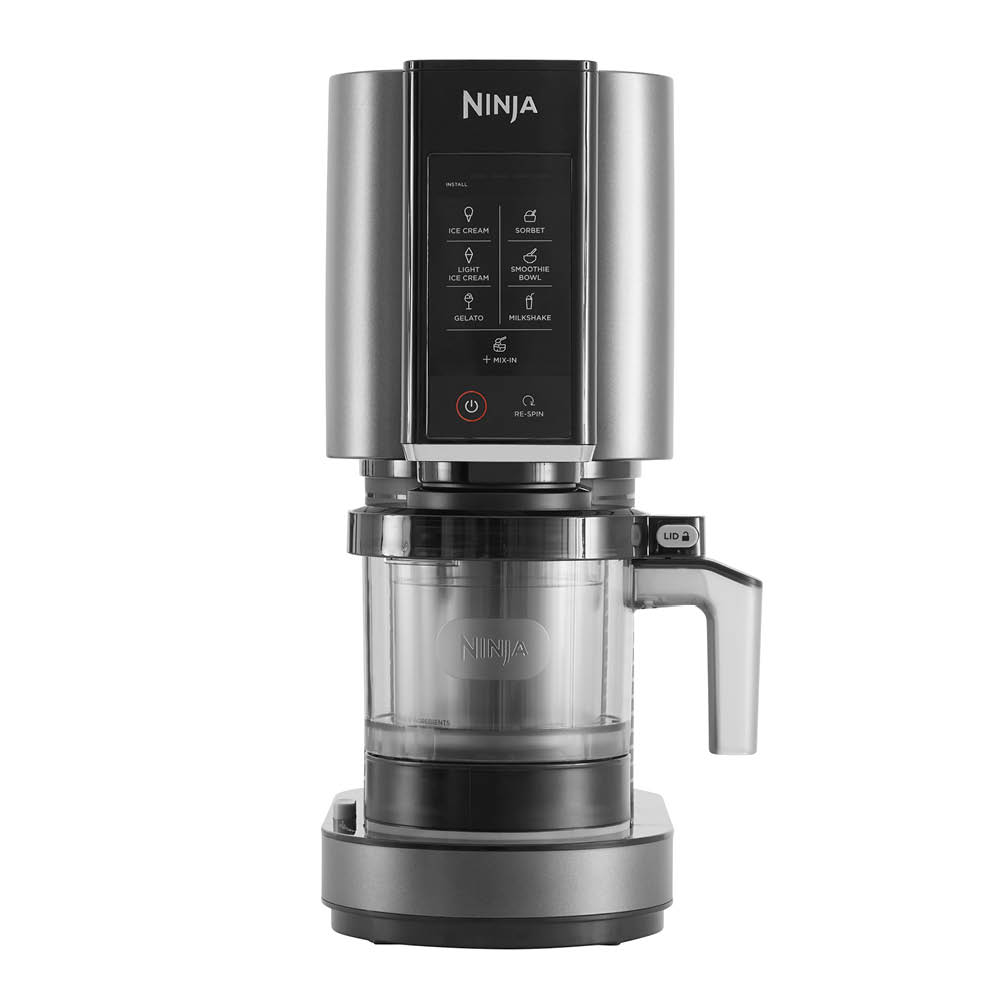 Ninja CREAMi Deluxe Iskremmaskin NC302EU 800W sølv/svart