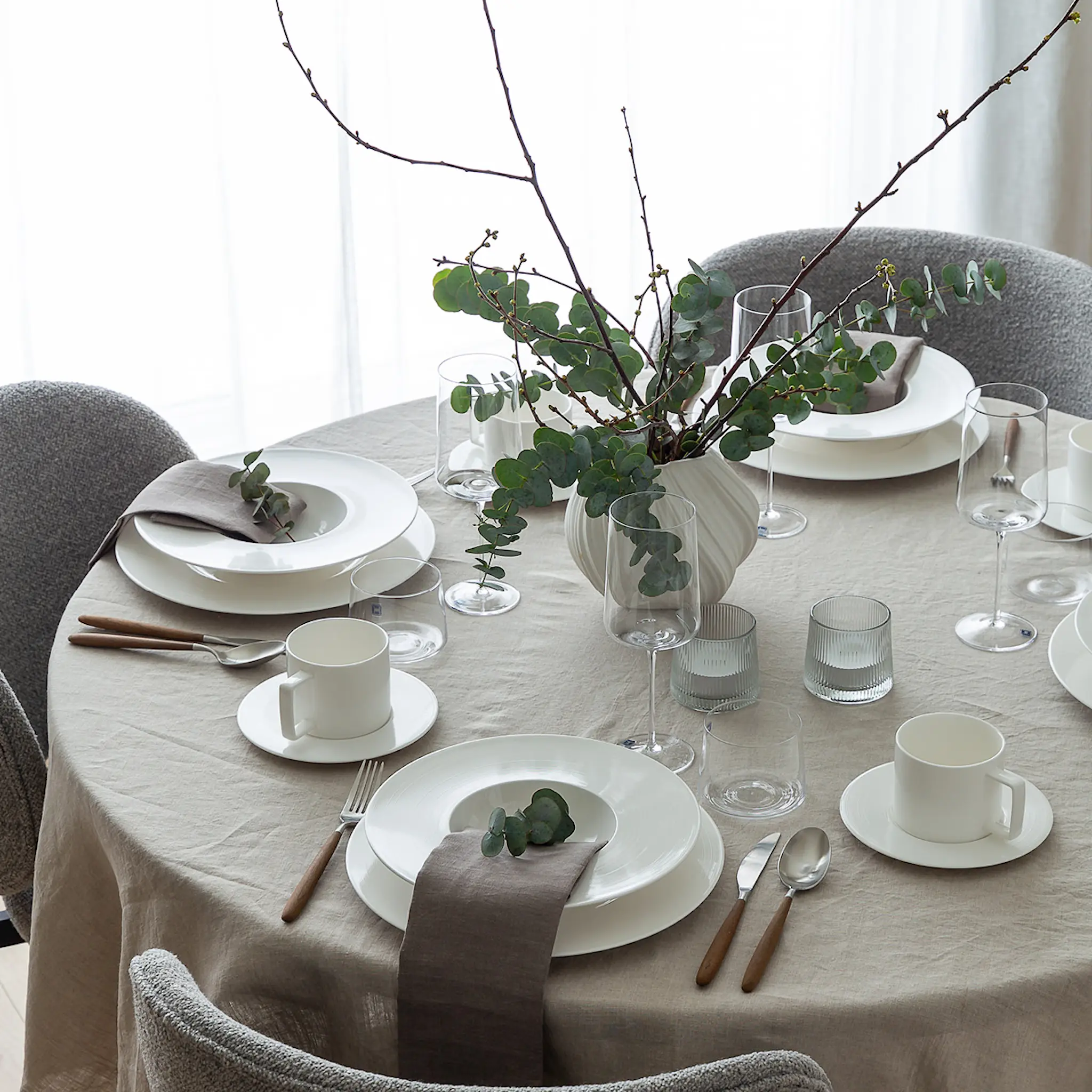 Royal Porcelain Blanche Aluslautanen 13 cm Valkoinen