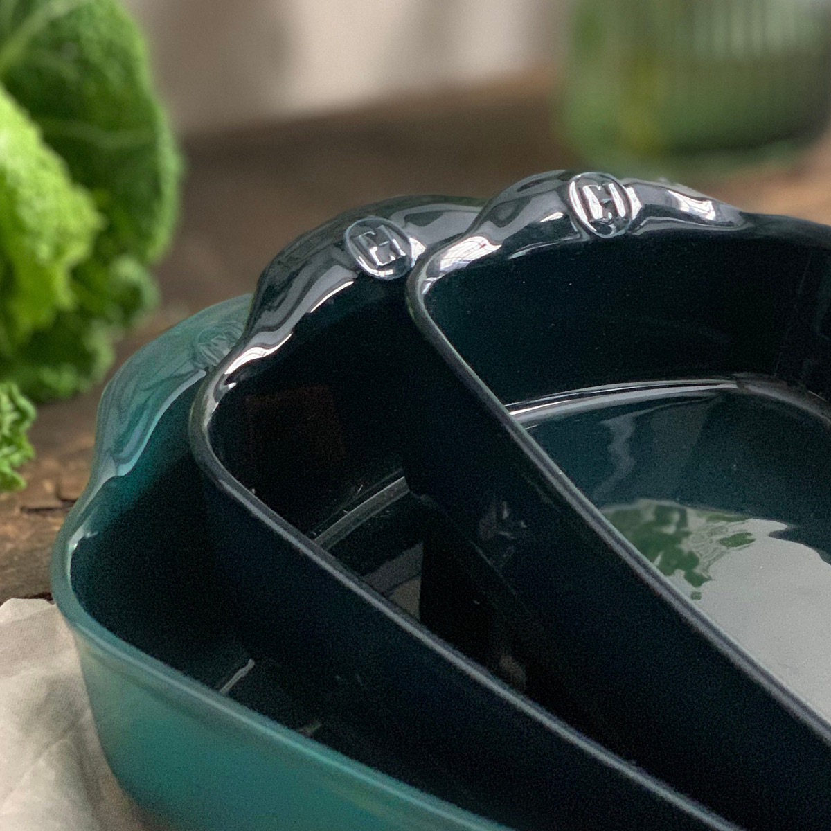 Emile Henry Emile Henry Uunivuoka 42,5 cm 4 L Sininen