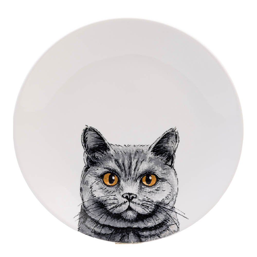 Sögne Home Moments of calm tallrik 21 cm katt