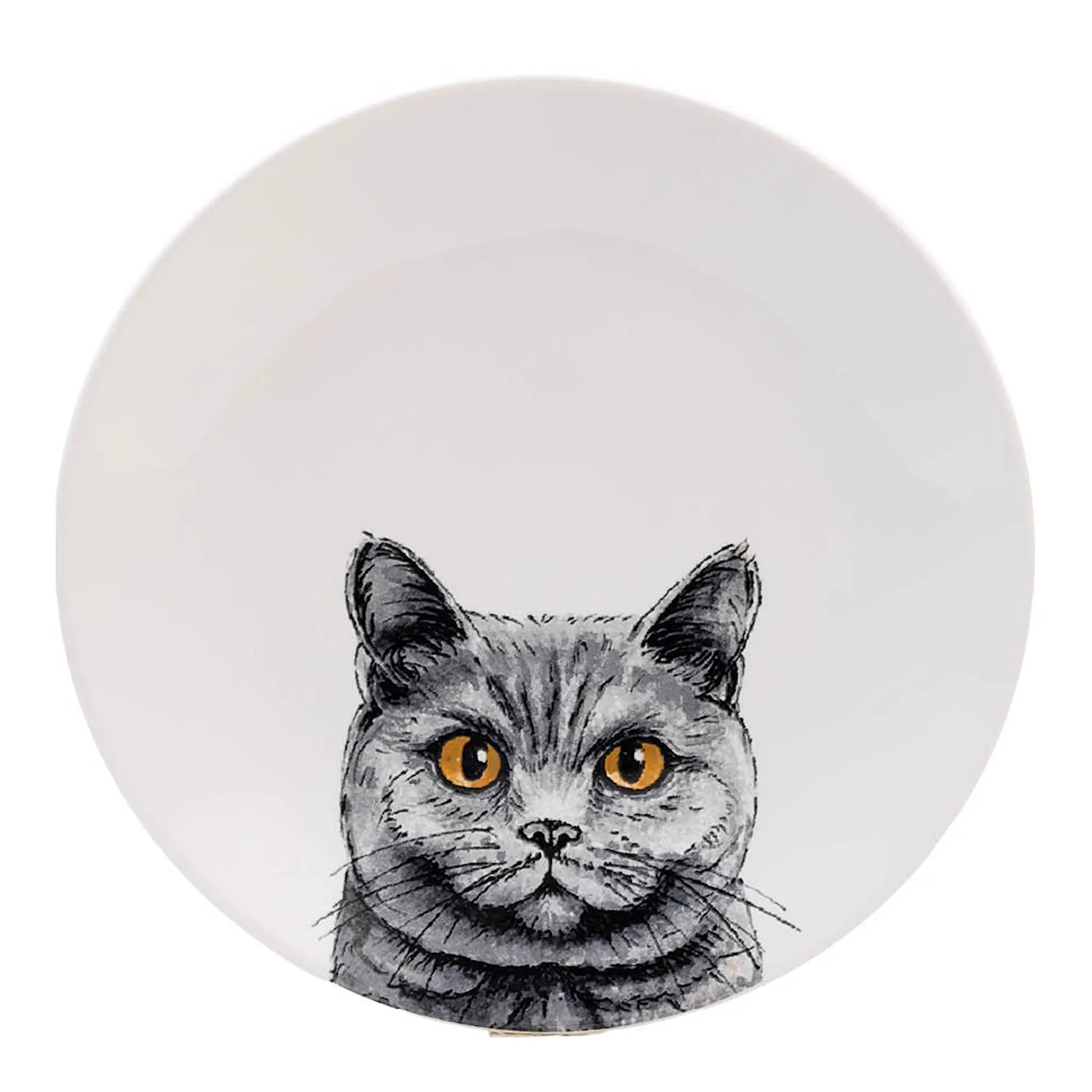 Sögne Home Moments of calm tallrik 21 cm katt