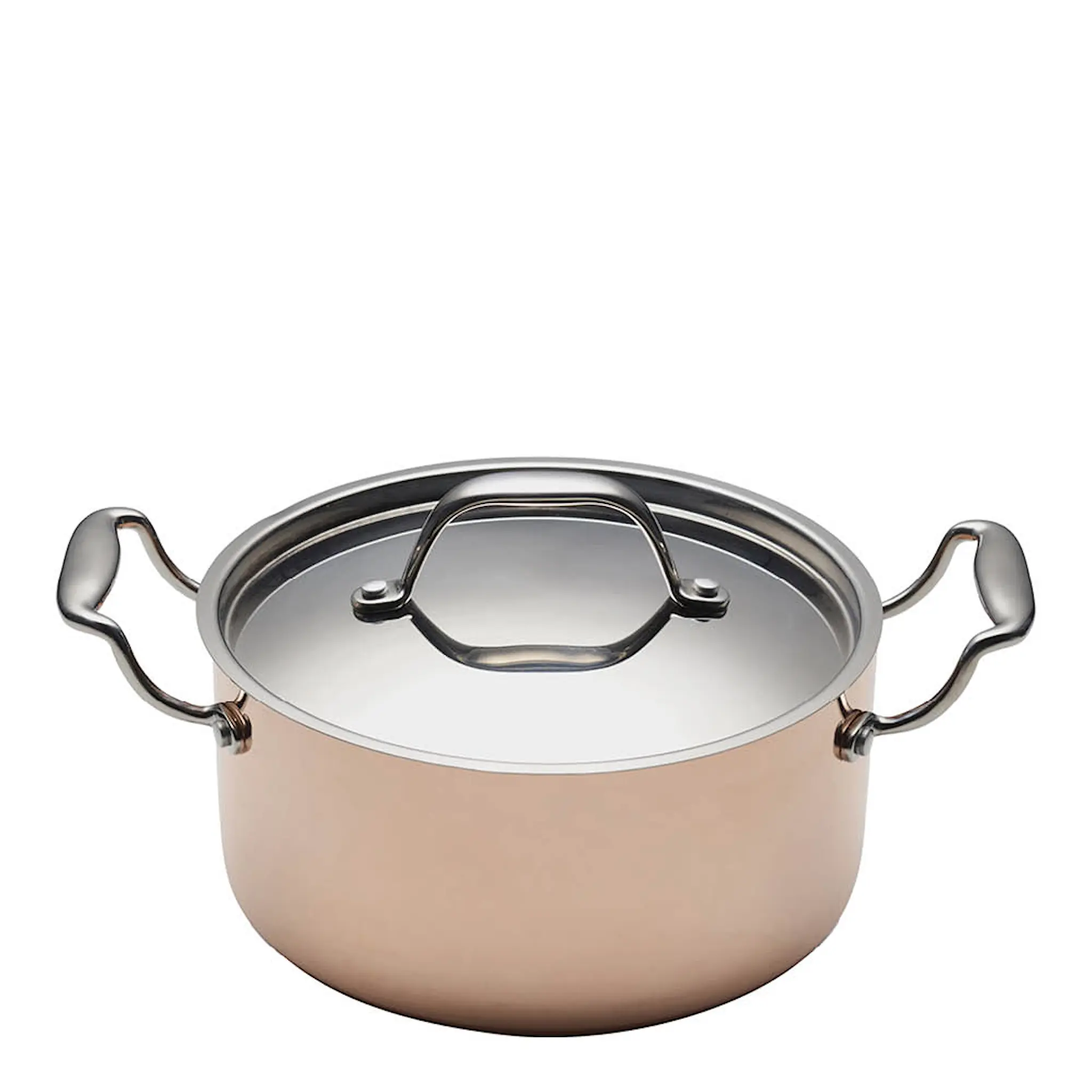 Blomsterberg Gryta med lock 3 L koppar
