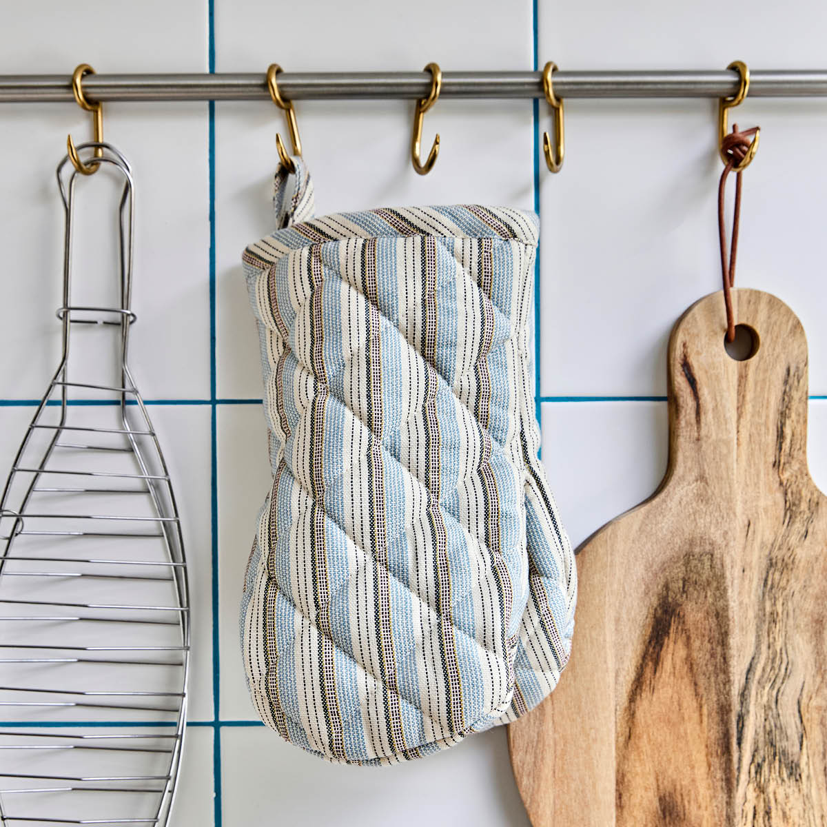 House Doctor Chef grytvante 24 cm 2-pack blå/sand