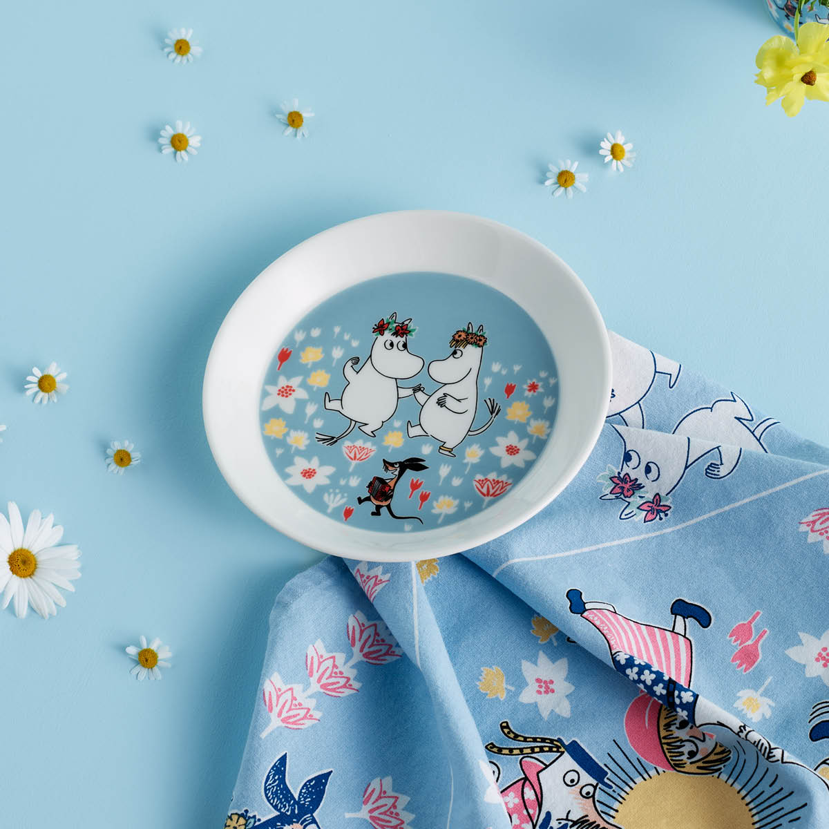 Moomin Arabia Mumintallrik 19 cm Sommardans