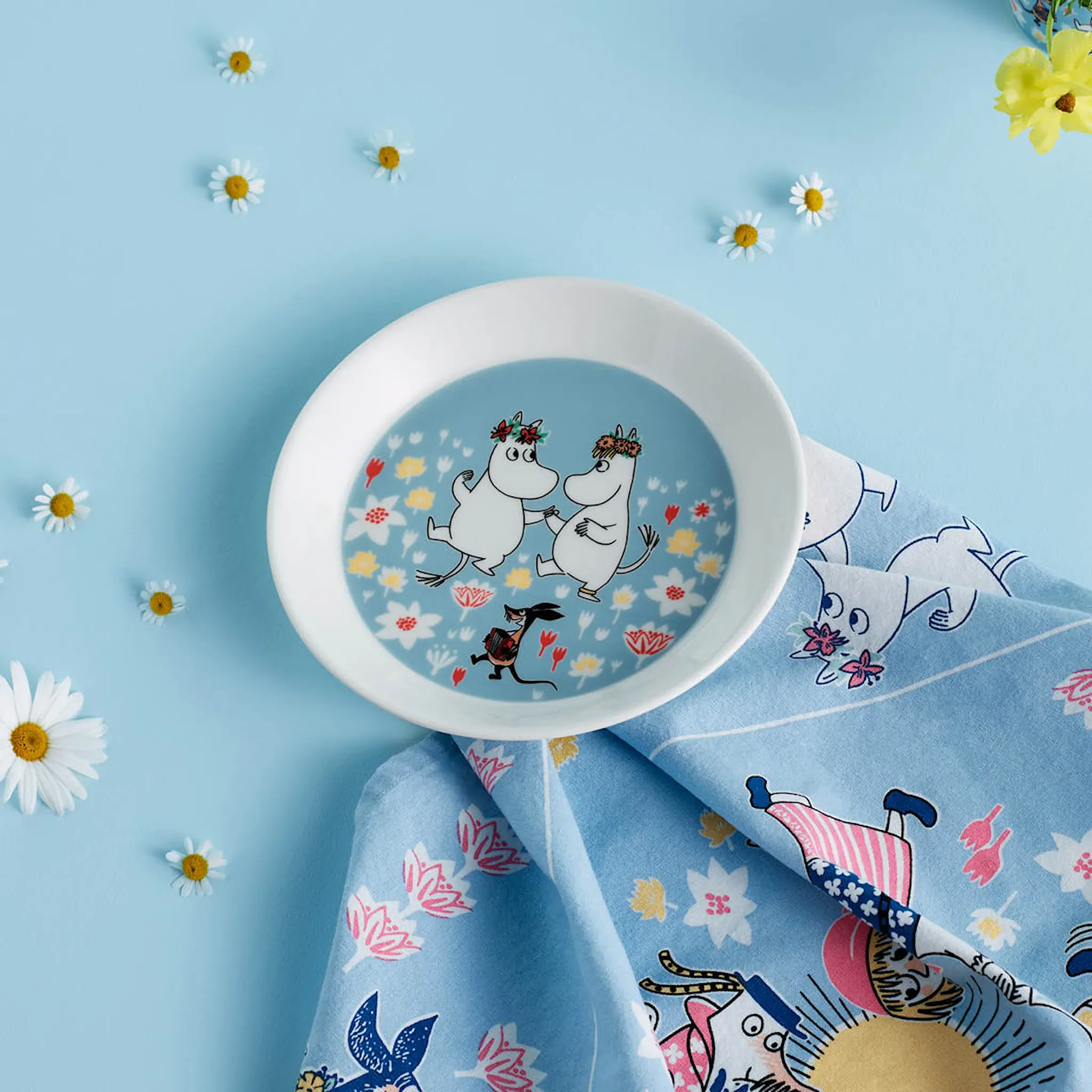 Moomin Arabia Mumintallrik 19 cm Sommardans