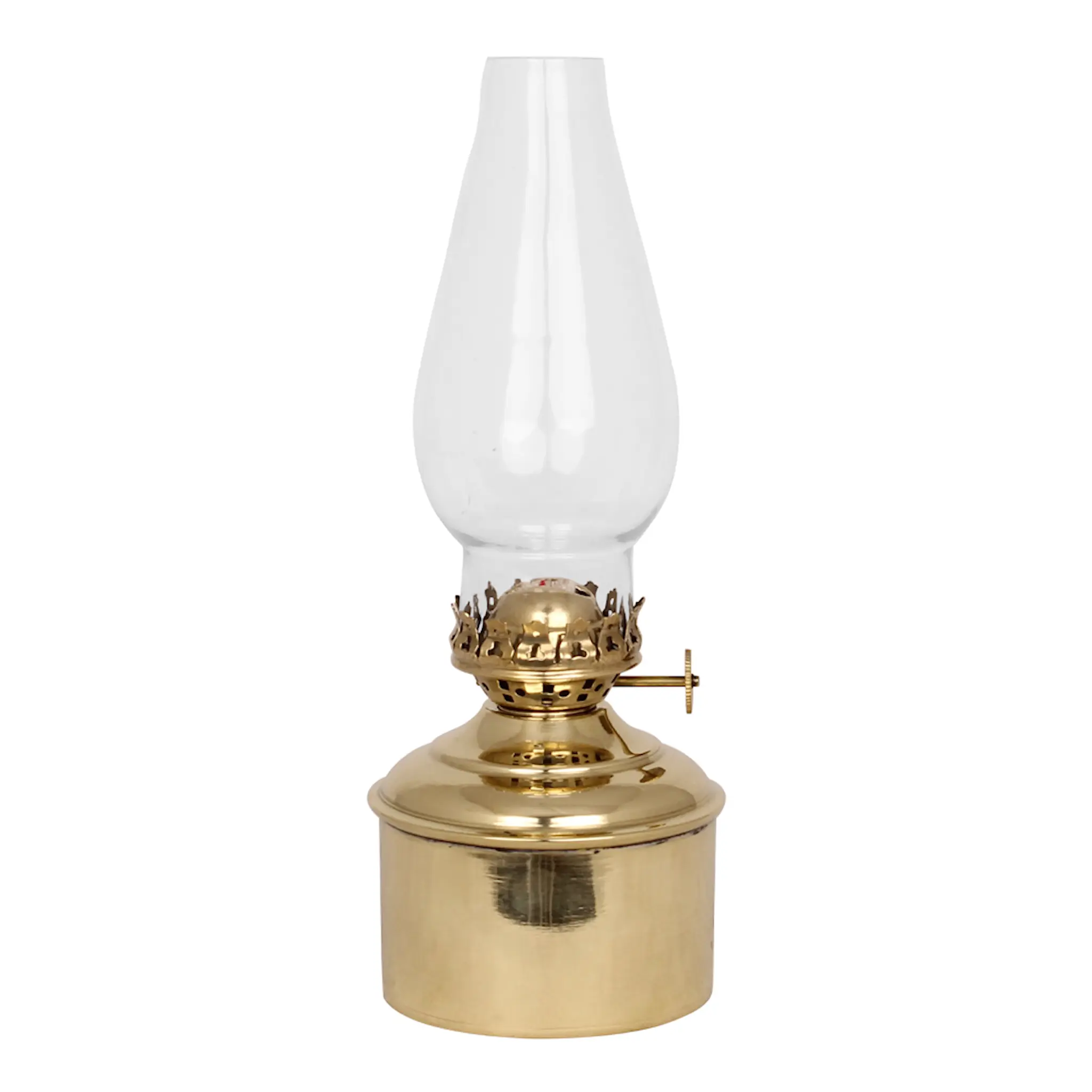 Strömshaga Haga Fotogenlampa 7 cm Klar/Mässing