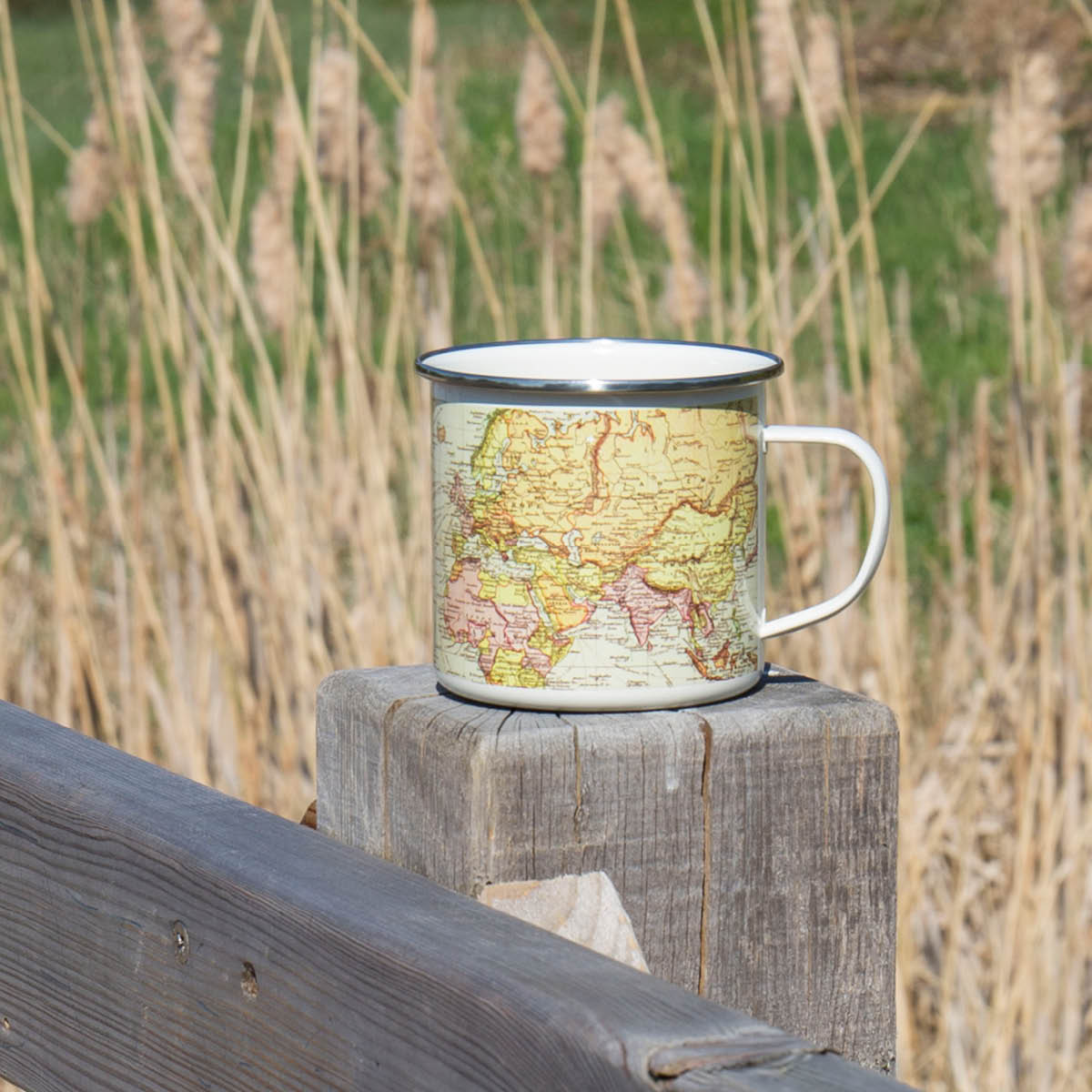 Gift Republic Emaljmugg 50 cl karta