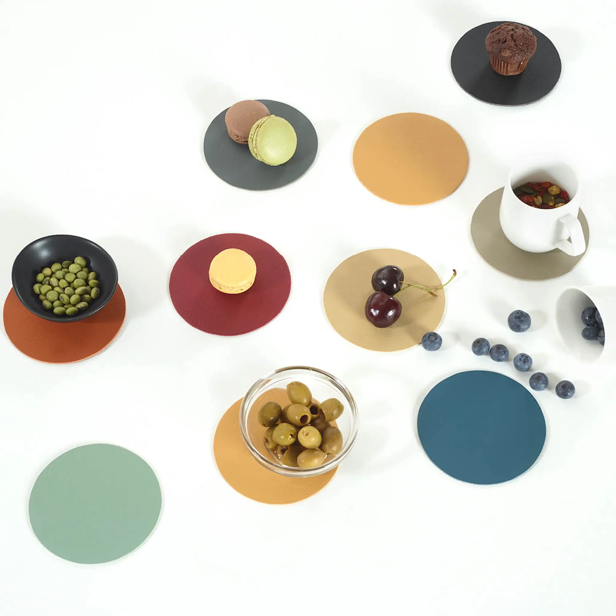 Ziczac Togo Lasinalunen 10 cm 4 kpl Beige