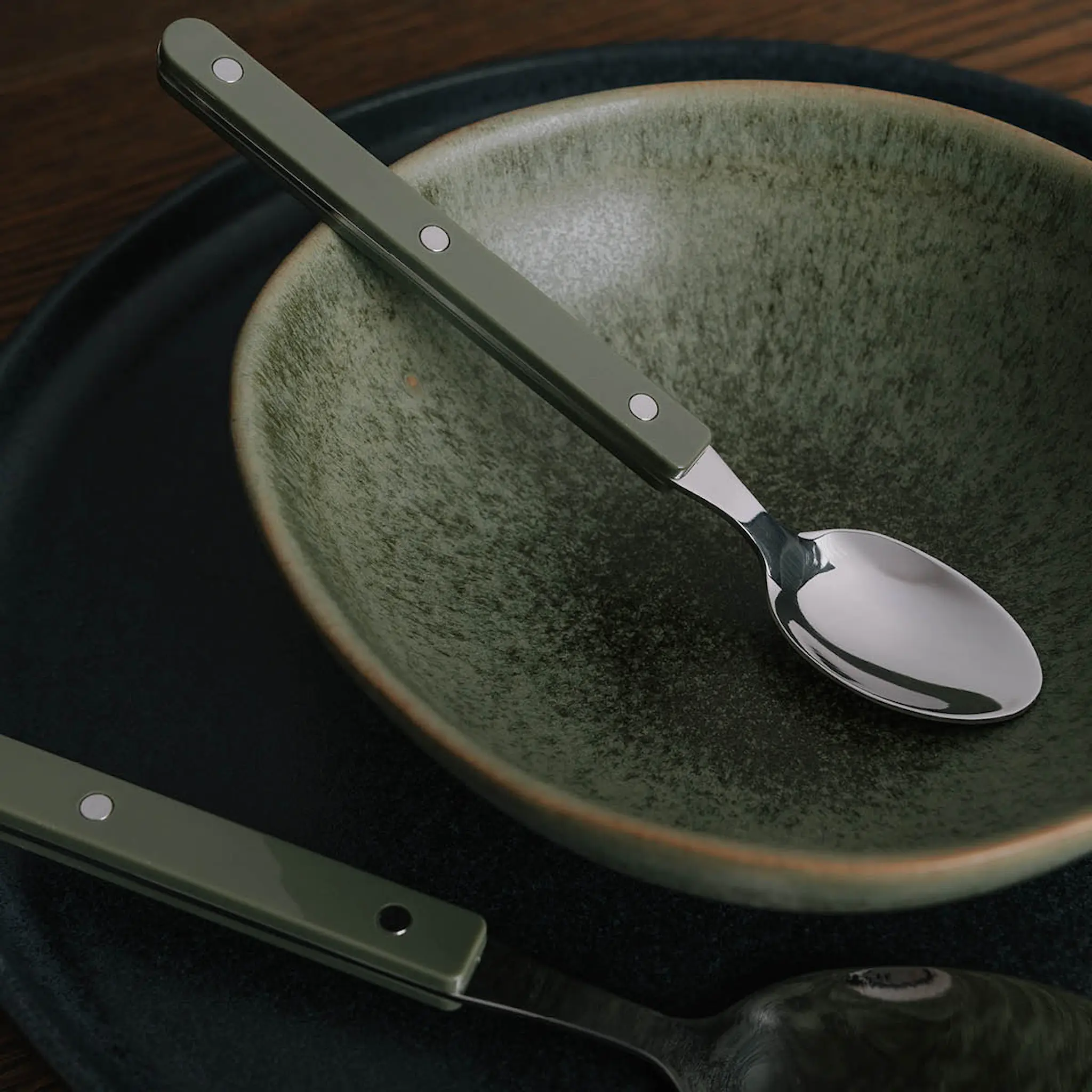 Stiernholm Prima Verde Ateromet 4 osaa Teräs/Vihreä