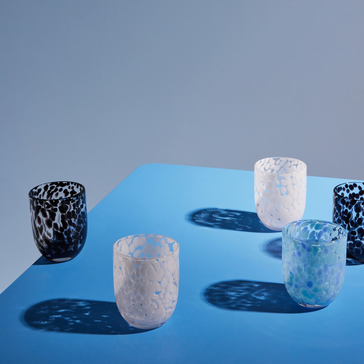 ByOn Messy glas 30 cl 2-pack vit