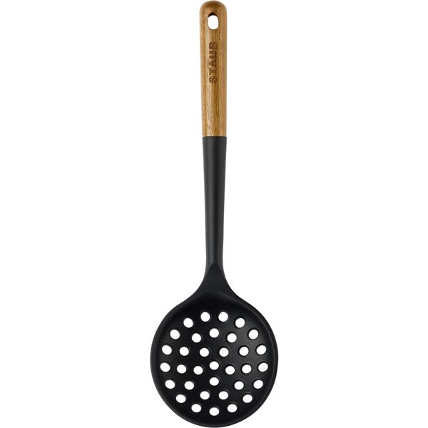 Staub Gadgets Reikäkauha 31 cm Silikoni/Akaasia