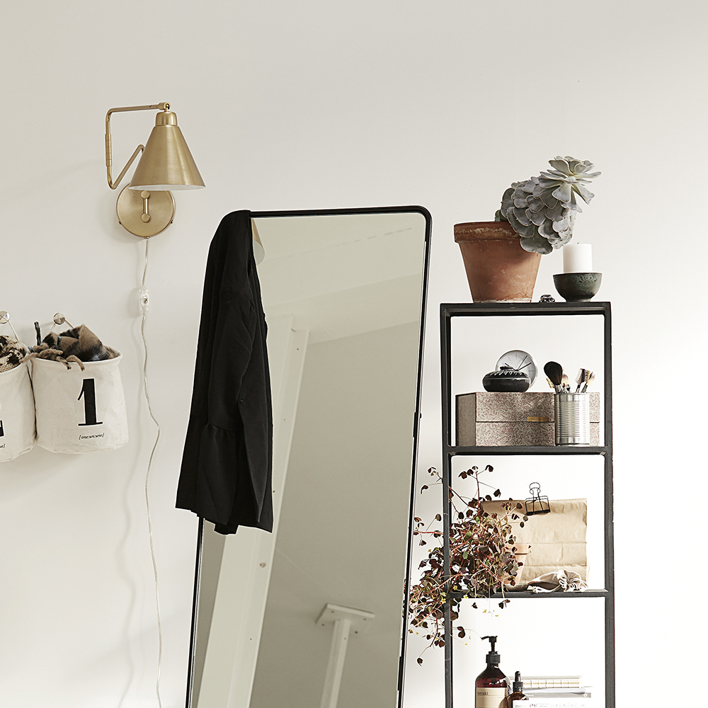 House Doctor Game vegglampe 70 cm messing