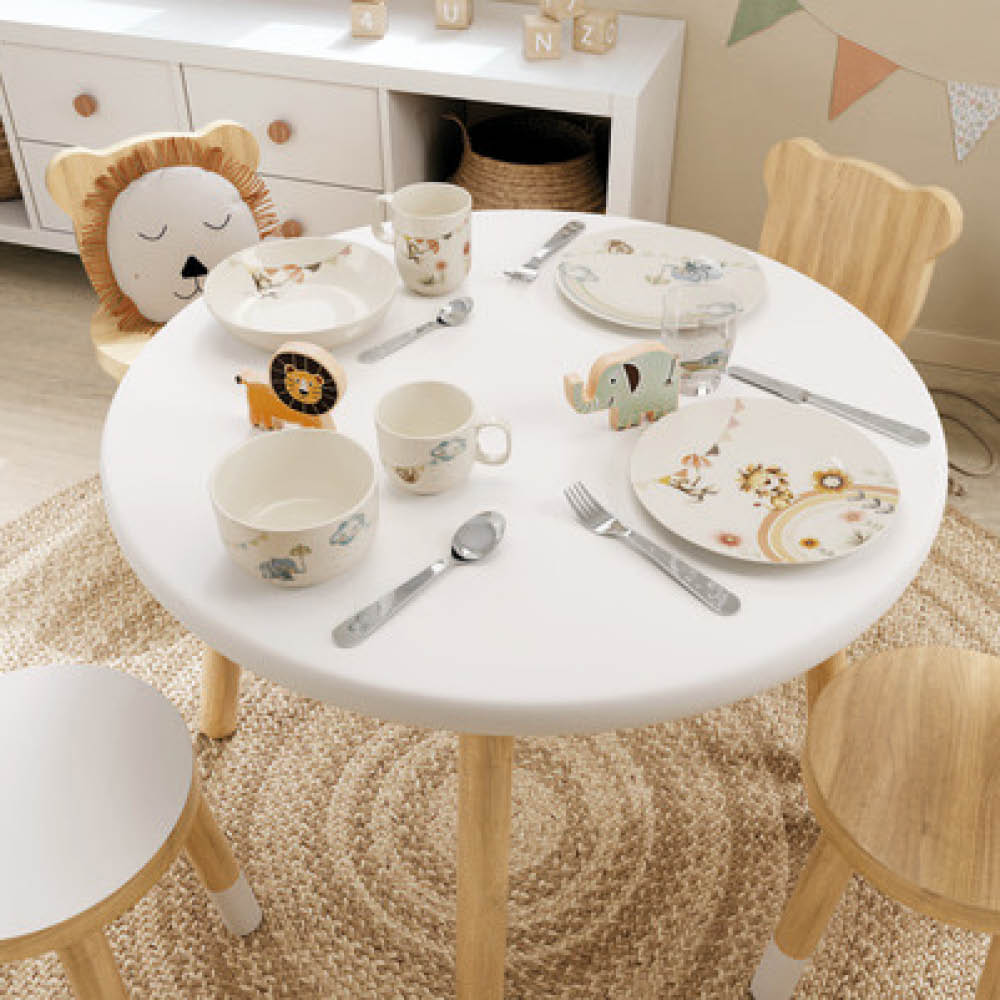 Villeroy & Boch Roar like a lion barnebestikk 4 deler stål