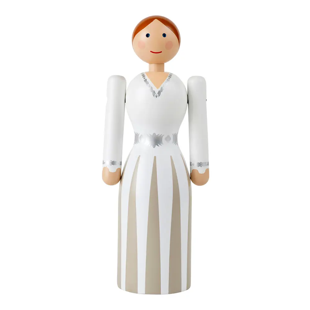 Morsian 17 cm Valkoinen