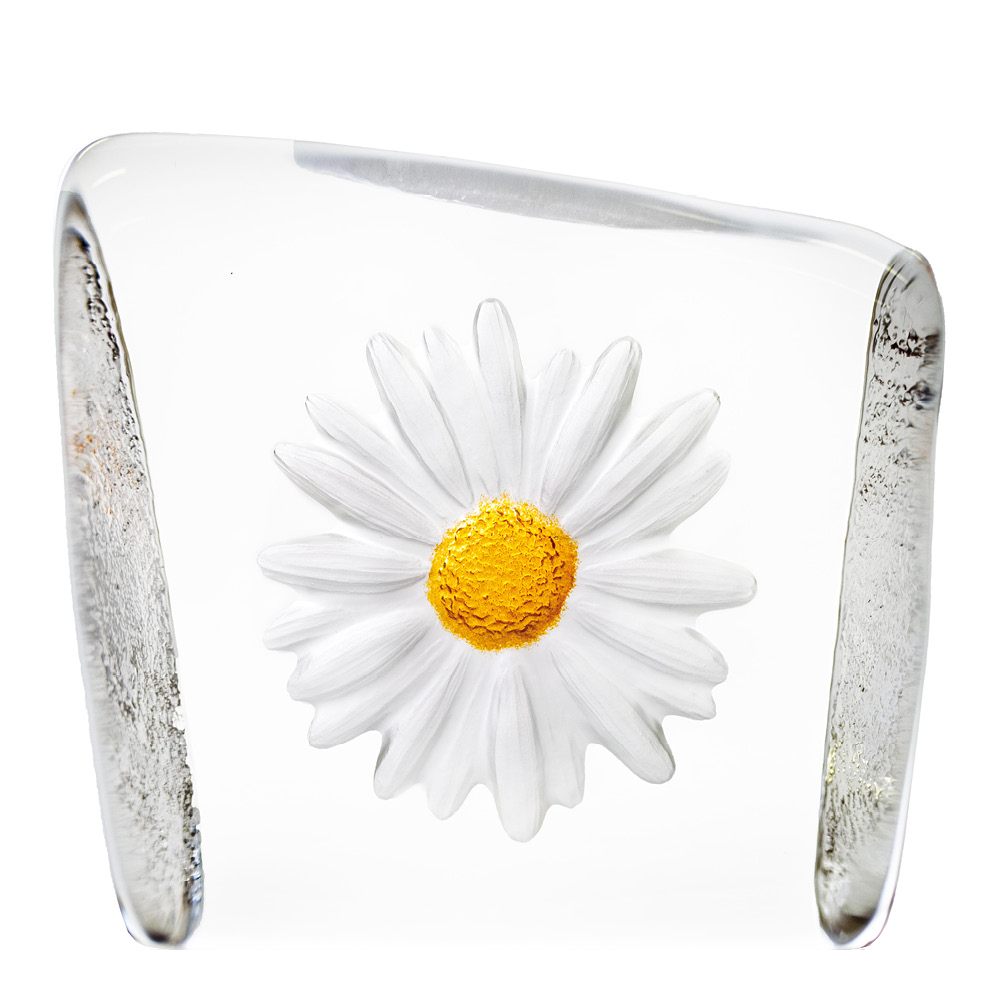 Målerås Floral Fantasy Prästkrage Skulptur 9 cm Vit