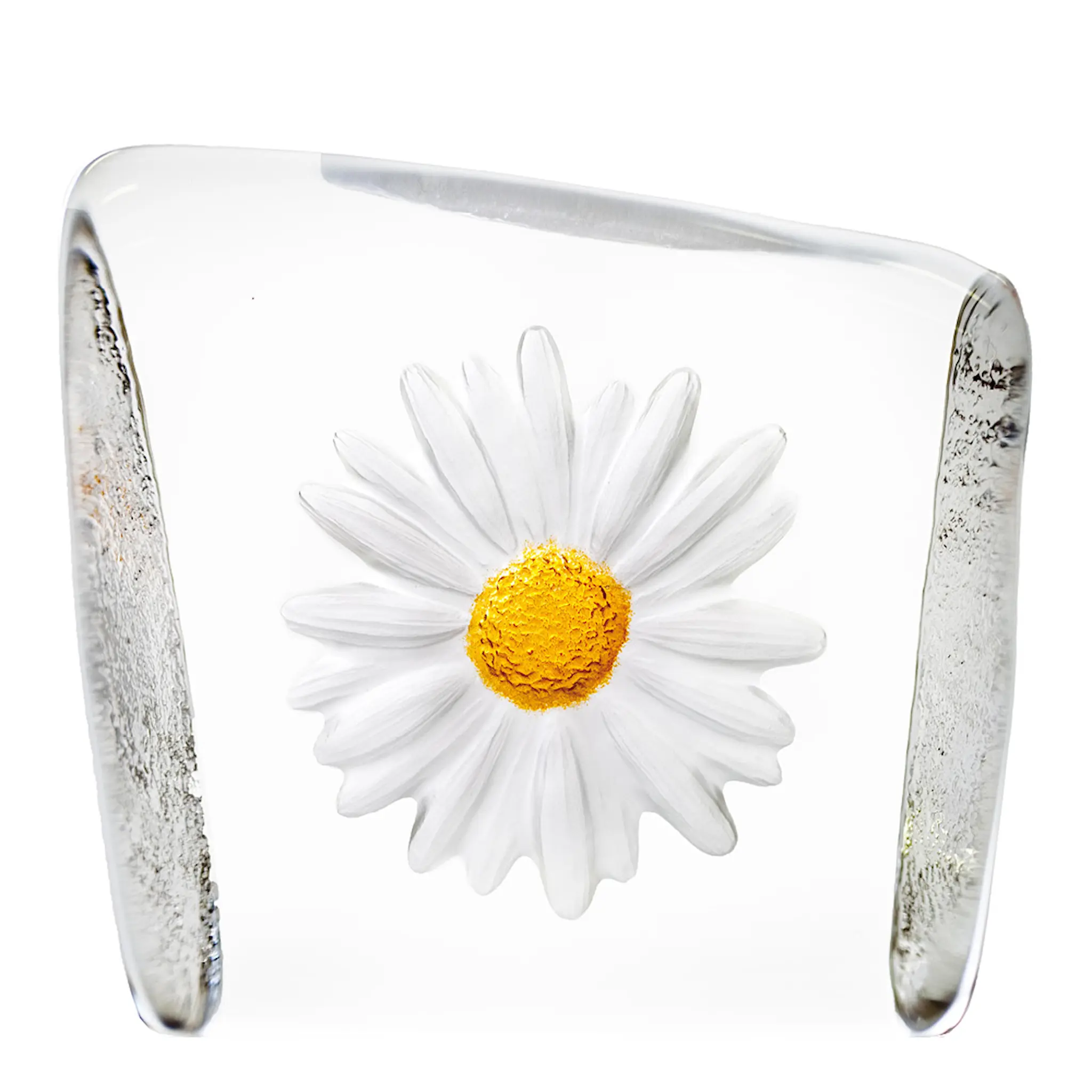 Målerås Floral Fantasy Prästkrage Skulptur 9 cm Vit