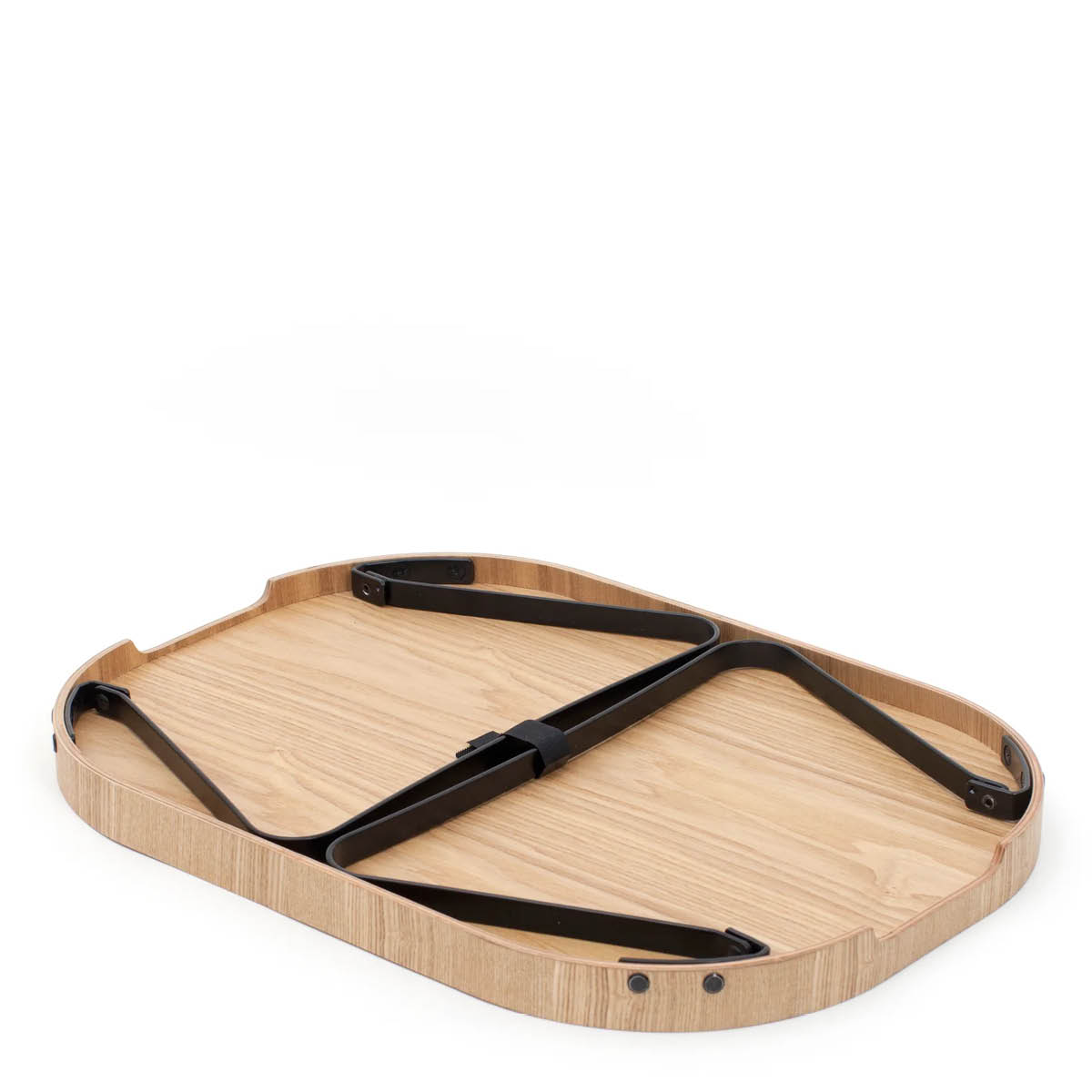 Bosign CurveLine sengebrett anti-slip 45x35 cm ask/svart