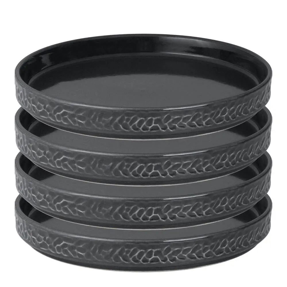 Servisen C lautanen 17,2 cm 4 kpl antrasiitti
