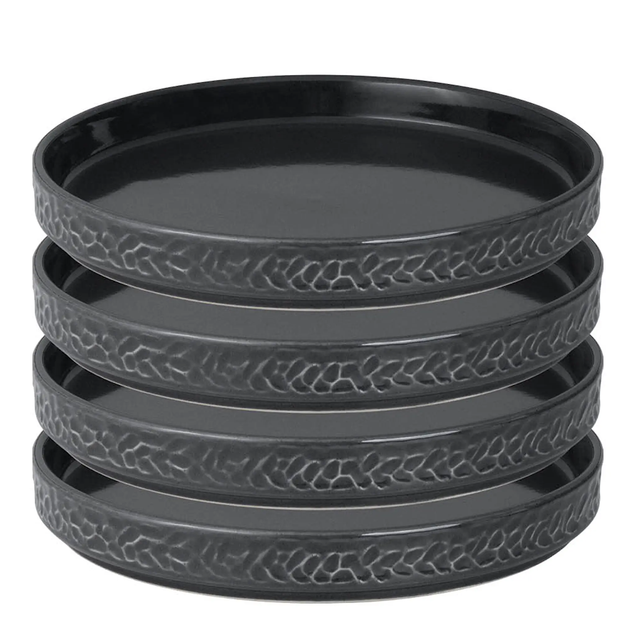 Vargen & Thor Servisen C assiett 17,2 cm 4-pack antracit