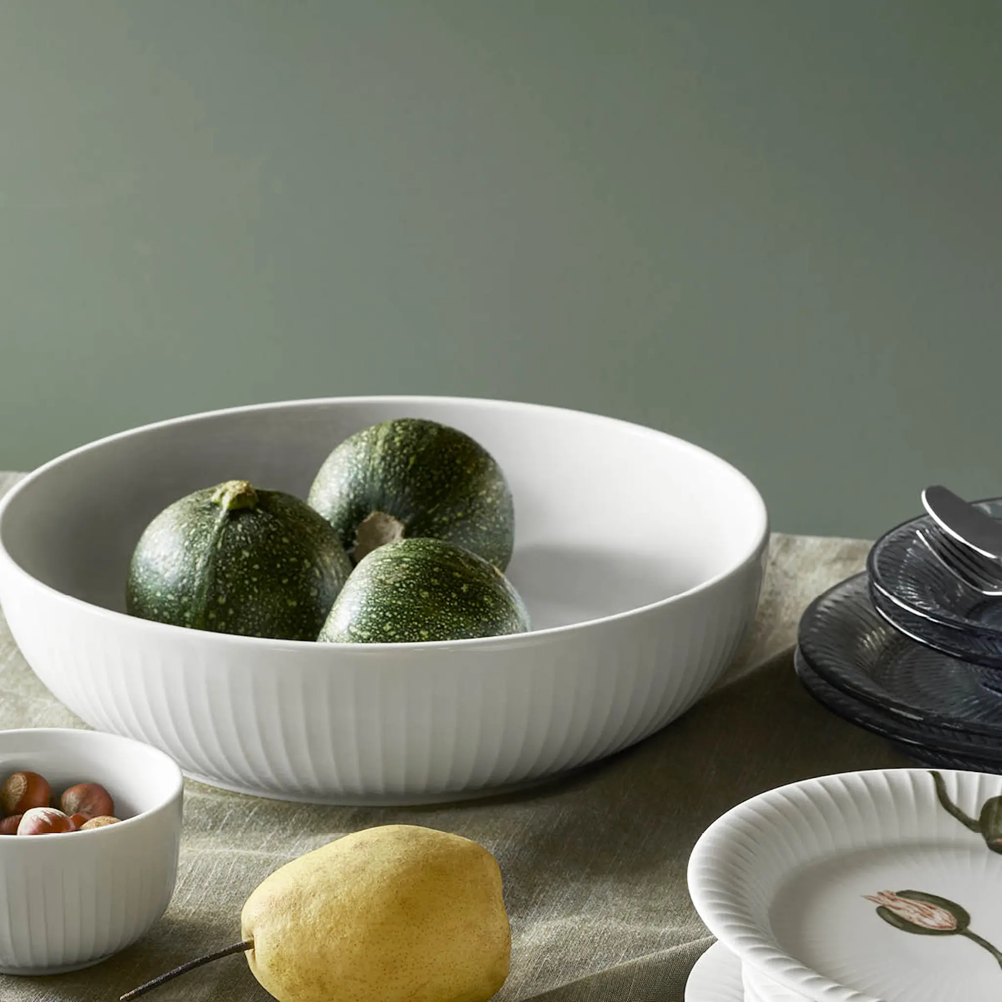 Kähler Hammershøi Kulho 30 cm Valkoinen