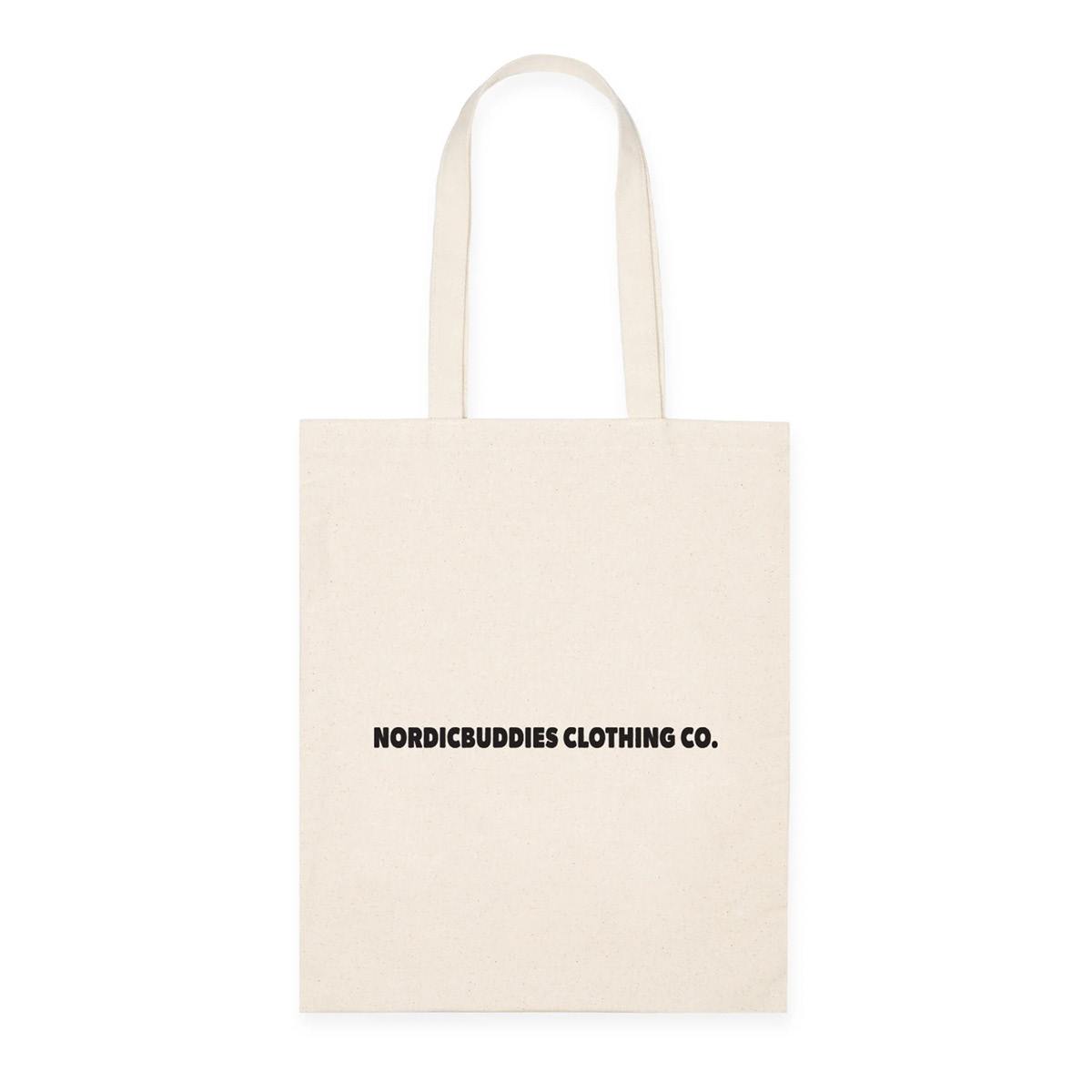 Nordicbuddies Mumin tygpåse 38,5x42 cm Stinky beige