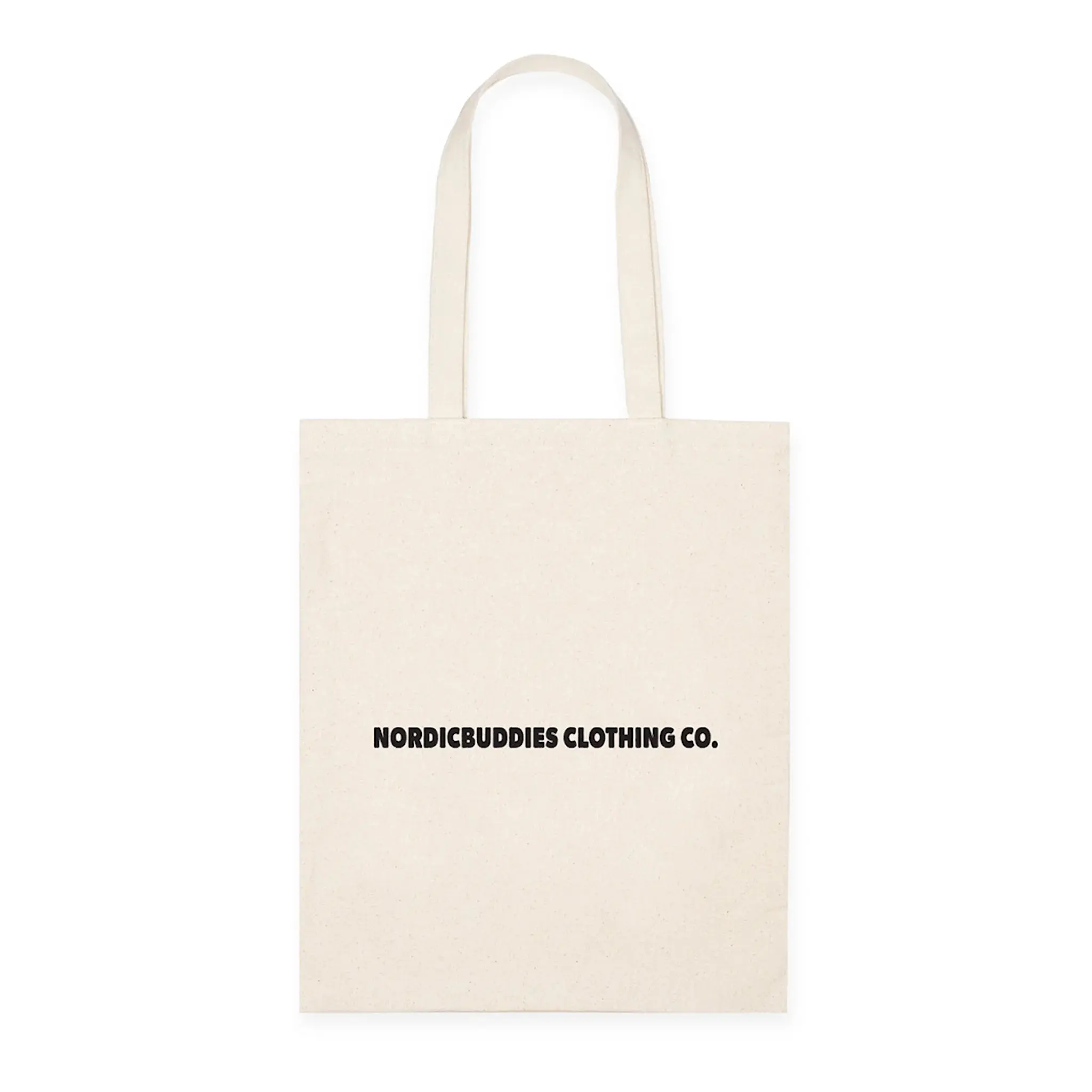 Nordicbuddies Mumin tygpåse 38,5x42 cm Stinky beige