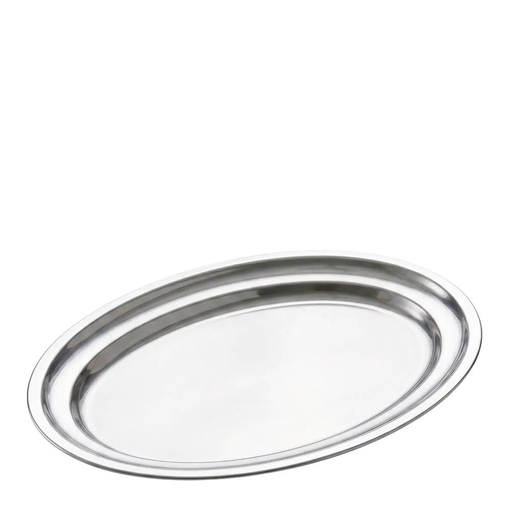 Chief ovalt serveringsfat 35x24 cm stål