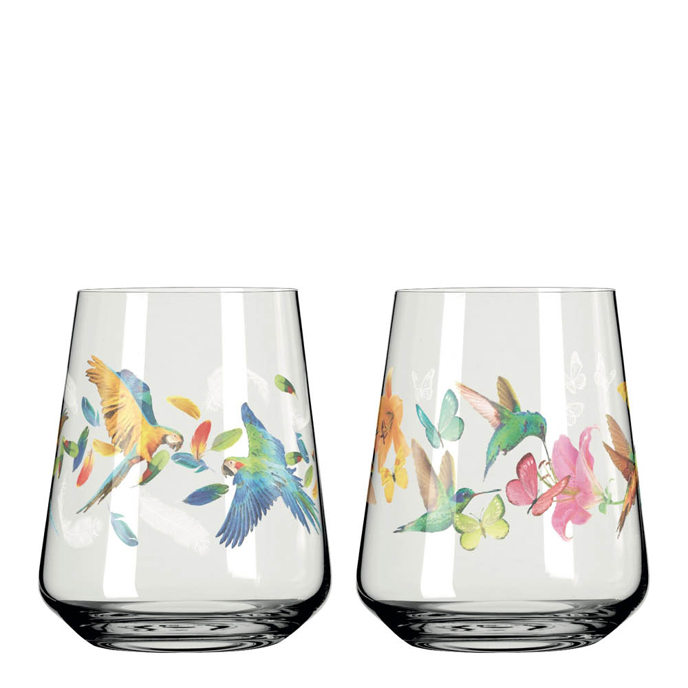 Ritzenhoff Sommerrausch vattenglas 50 cl 2-pack NO: 3 & 4