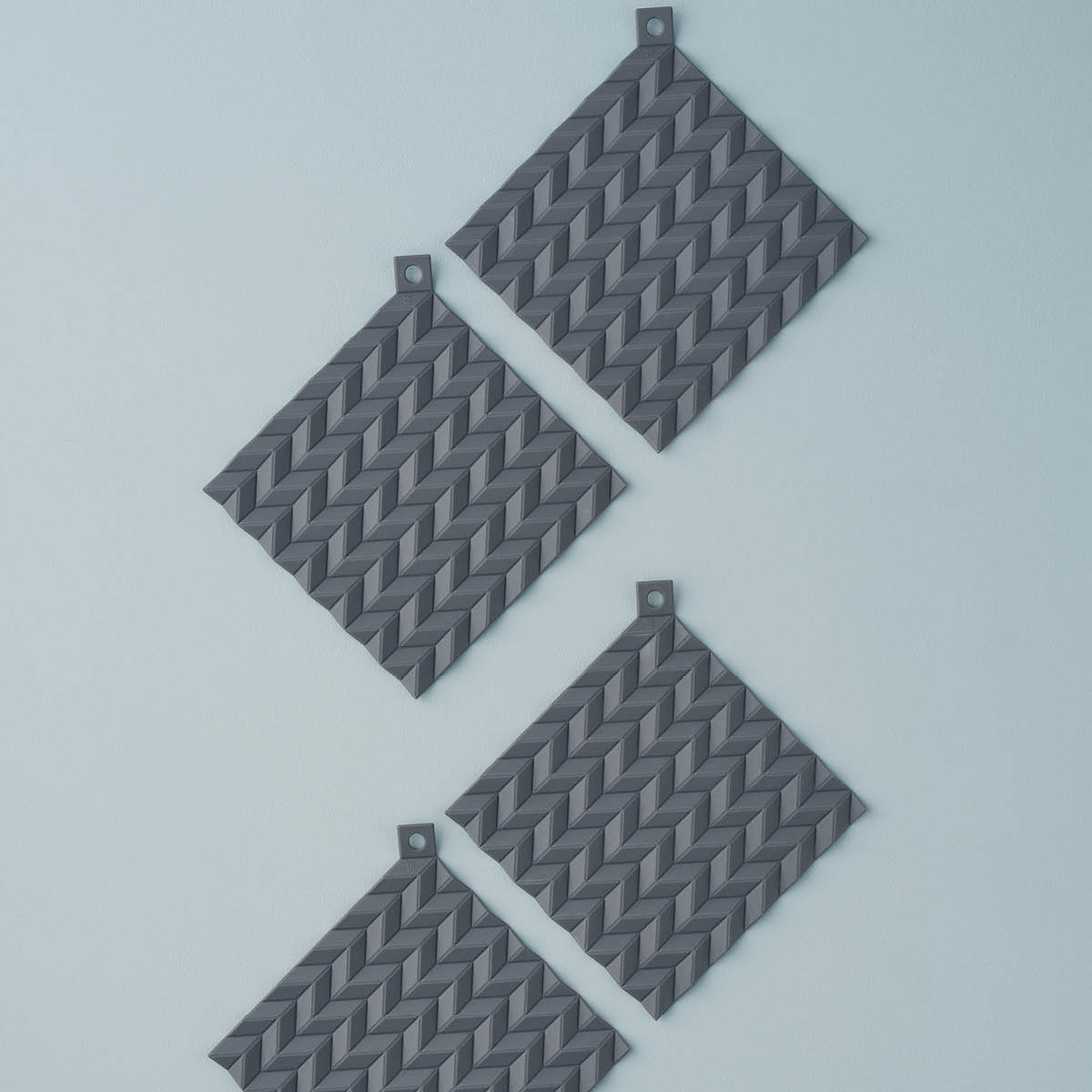 RIG-TIG Hold-On Patalappu 2 kpl Harmaa