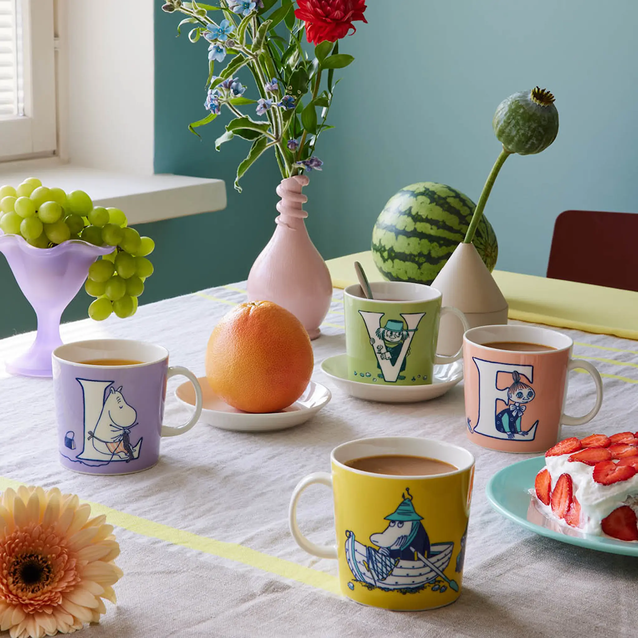 Moomin Arabia Mummikopp ABC 40 cl O
