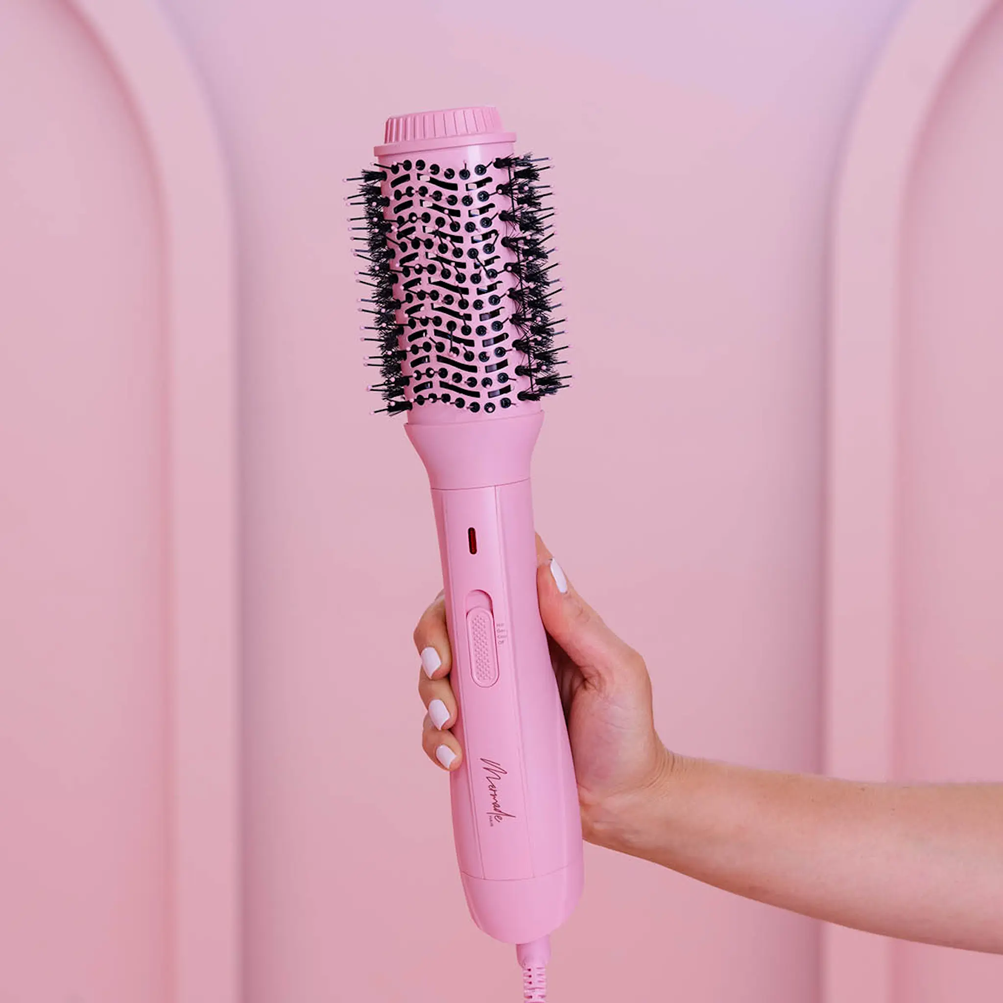 Mermade Ionic Blow Dry Brush fönborste 50x39 cm rosa
