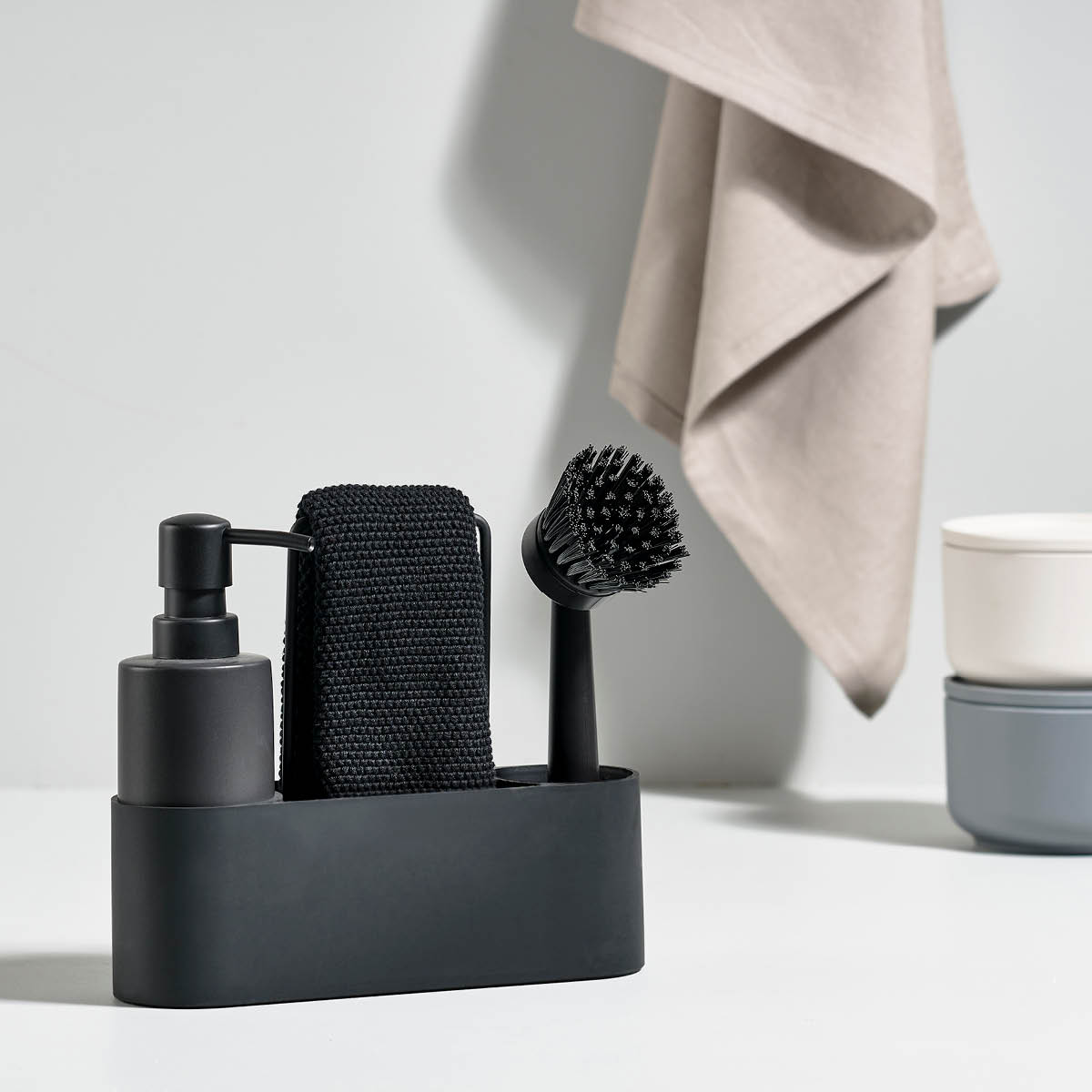 Zone Singles oppvasksett svart