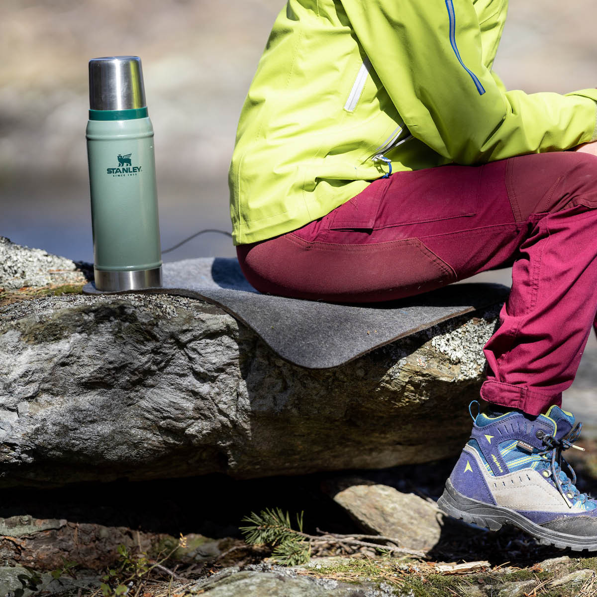 Brusletto Marka sitteunderlag 43x43 cm svart