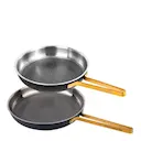 Arvet XB stekpanna 2 delar 28+22 cm svart