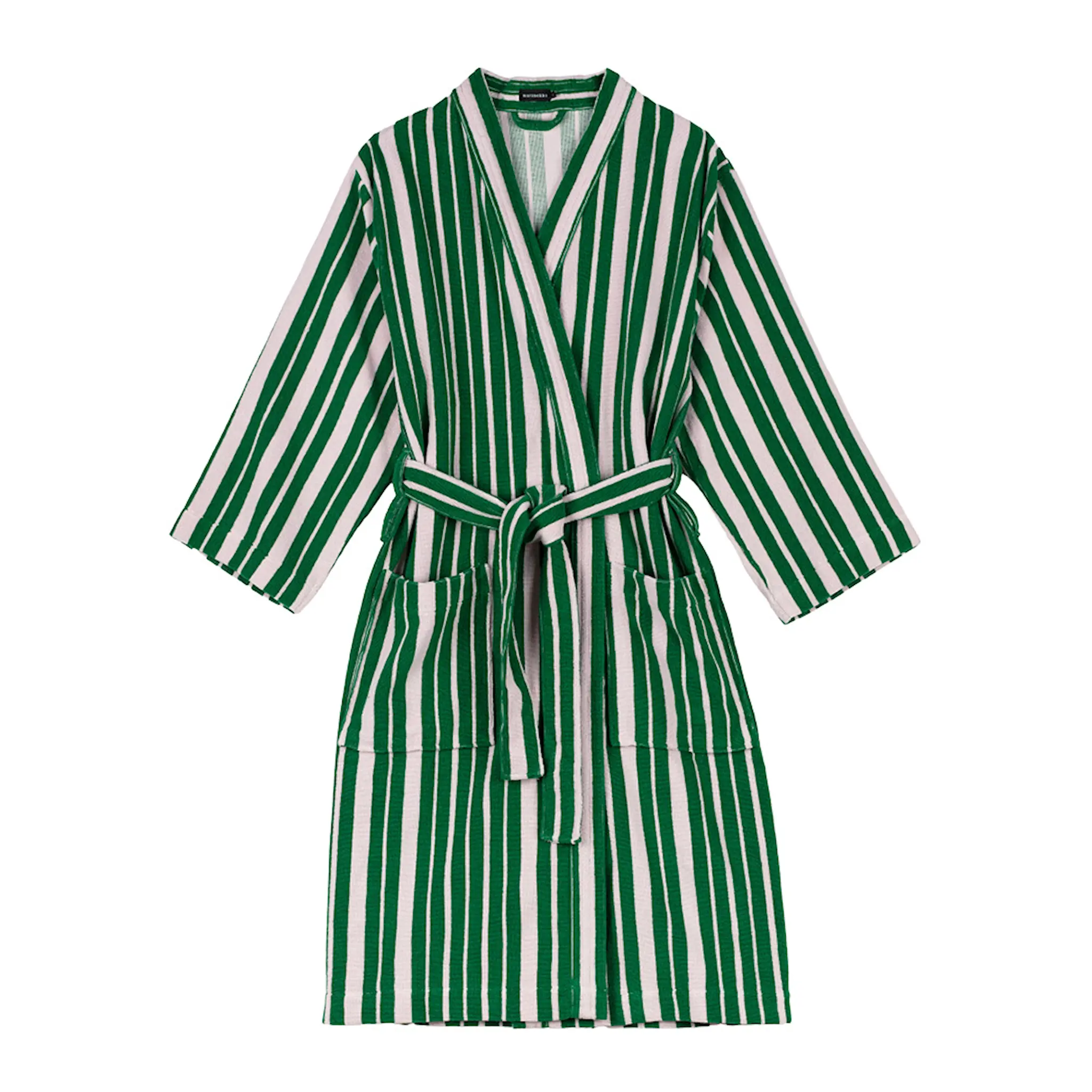 Marimekko Raide badrock XL grön/rosa