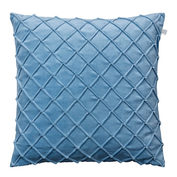 Deva kuddfodral sammet 50x50 cm Heaven Blue