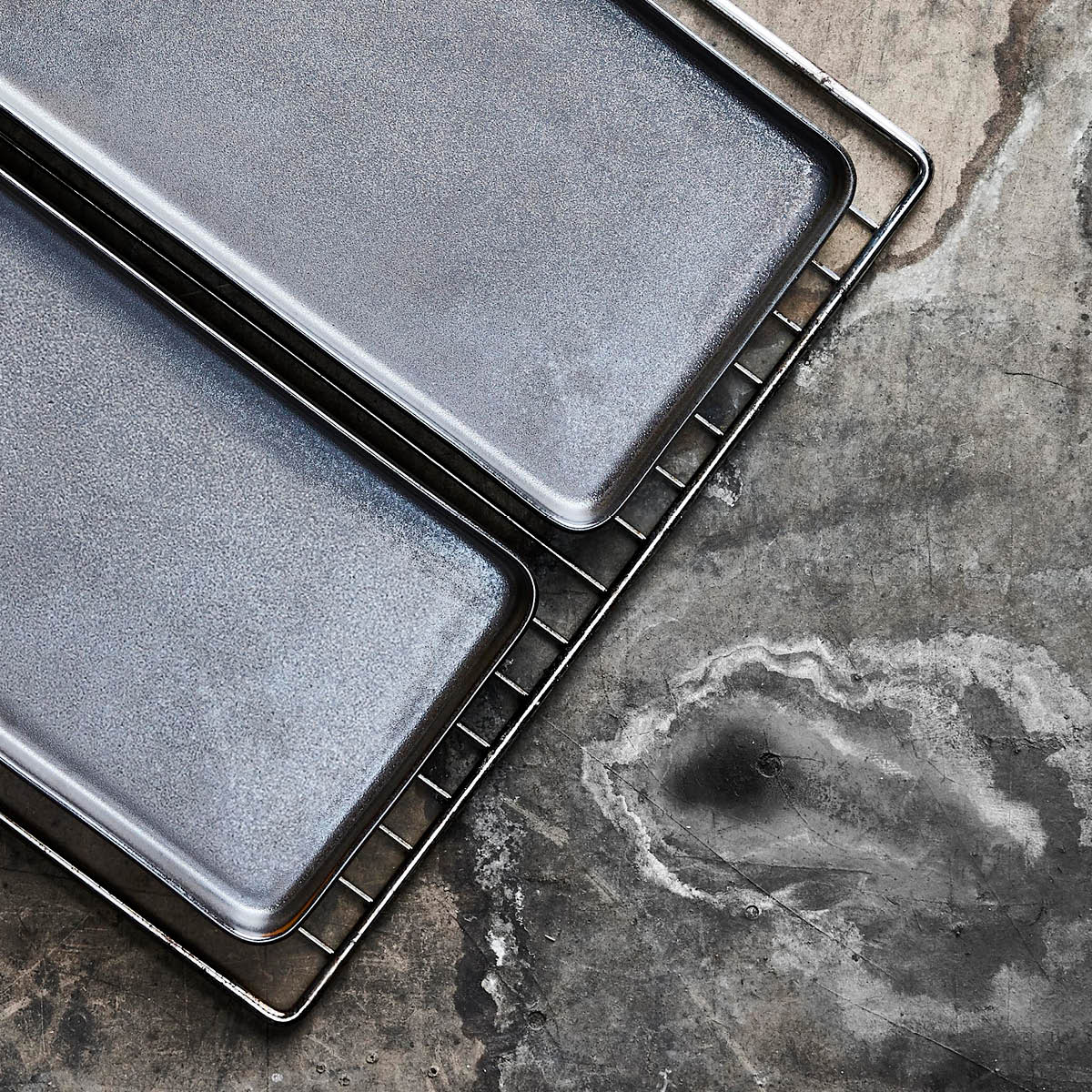 Aida Raw Lautanen 34x18 cm 2 kpl Metallic Brown