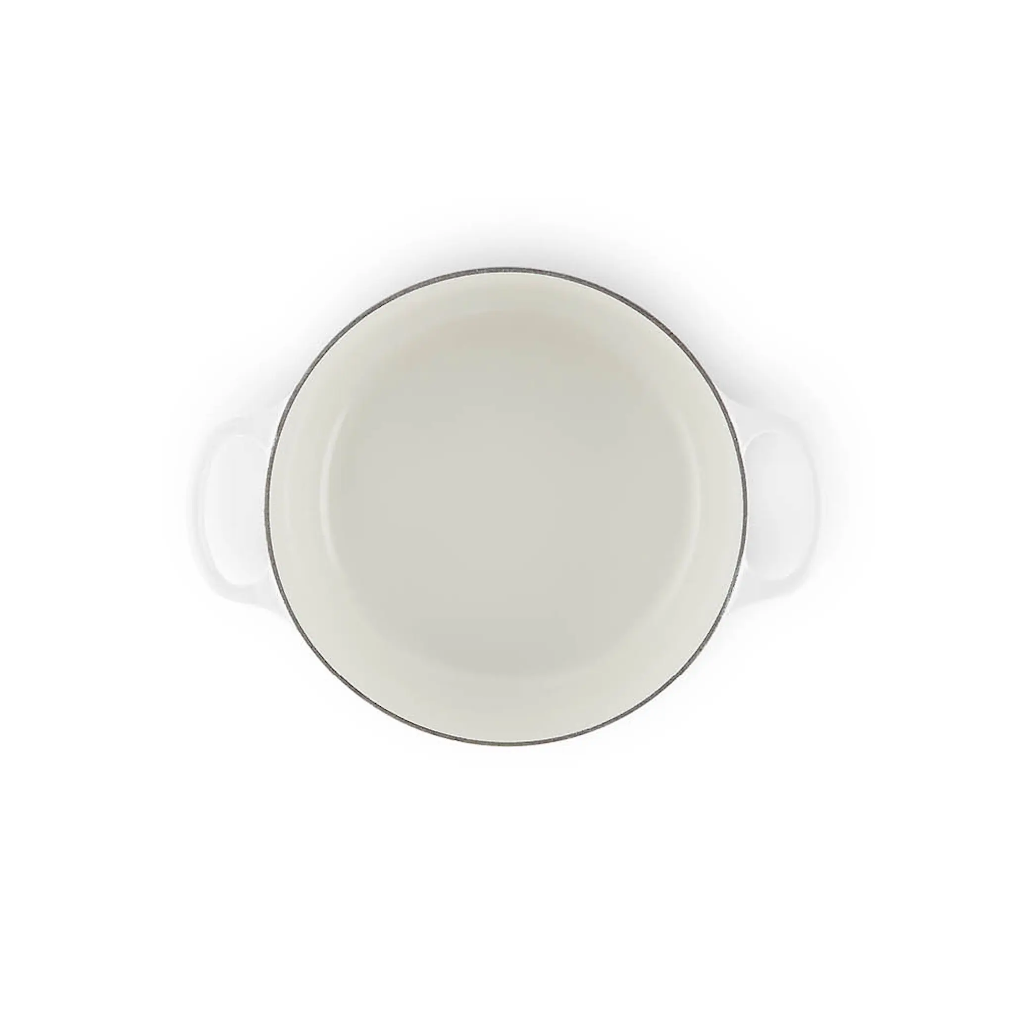 Le Creuset Signature rund gryta 24 cm 4,2 L loving white