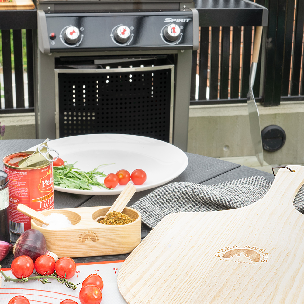 Modern House Pizza Angels Pizzalautanen 33 cm Valkoinen