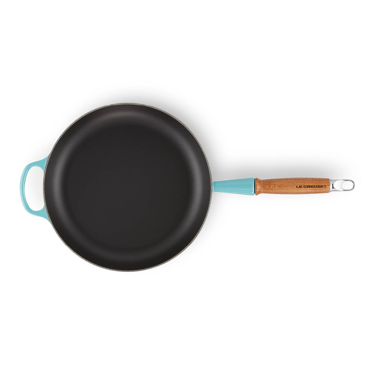 Le Creuset Signature Stekpanna med trähandtag 28 cm Caribbean