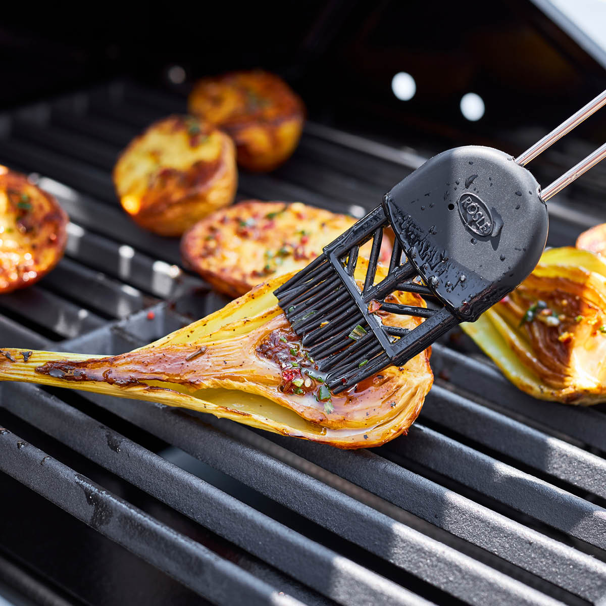 Rösle Bakepensel stål/svart 26 cm