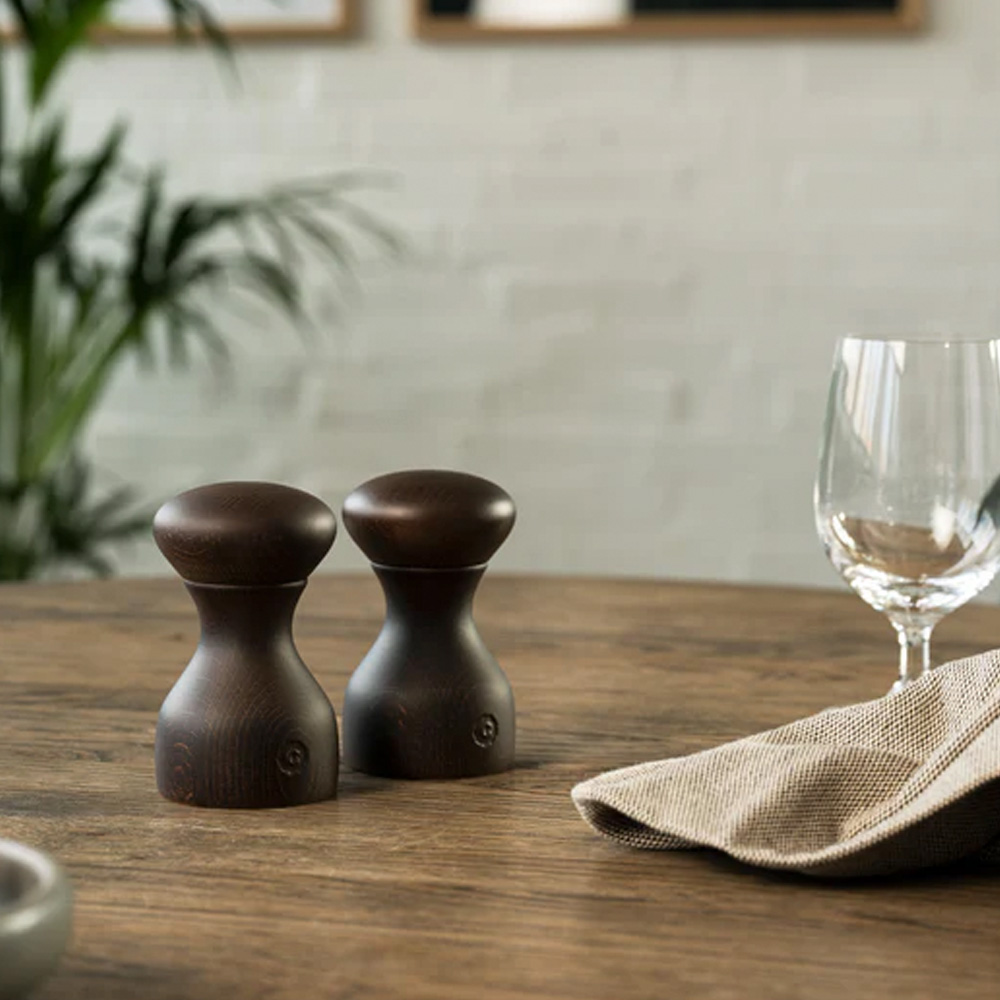 CrushGrind Lyon kvarnset 10 cm brun bok